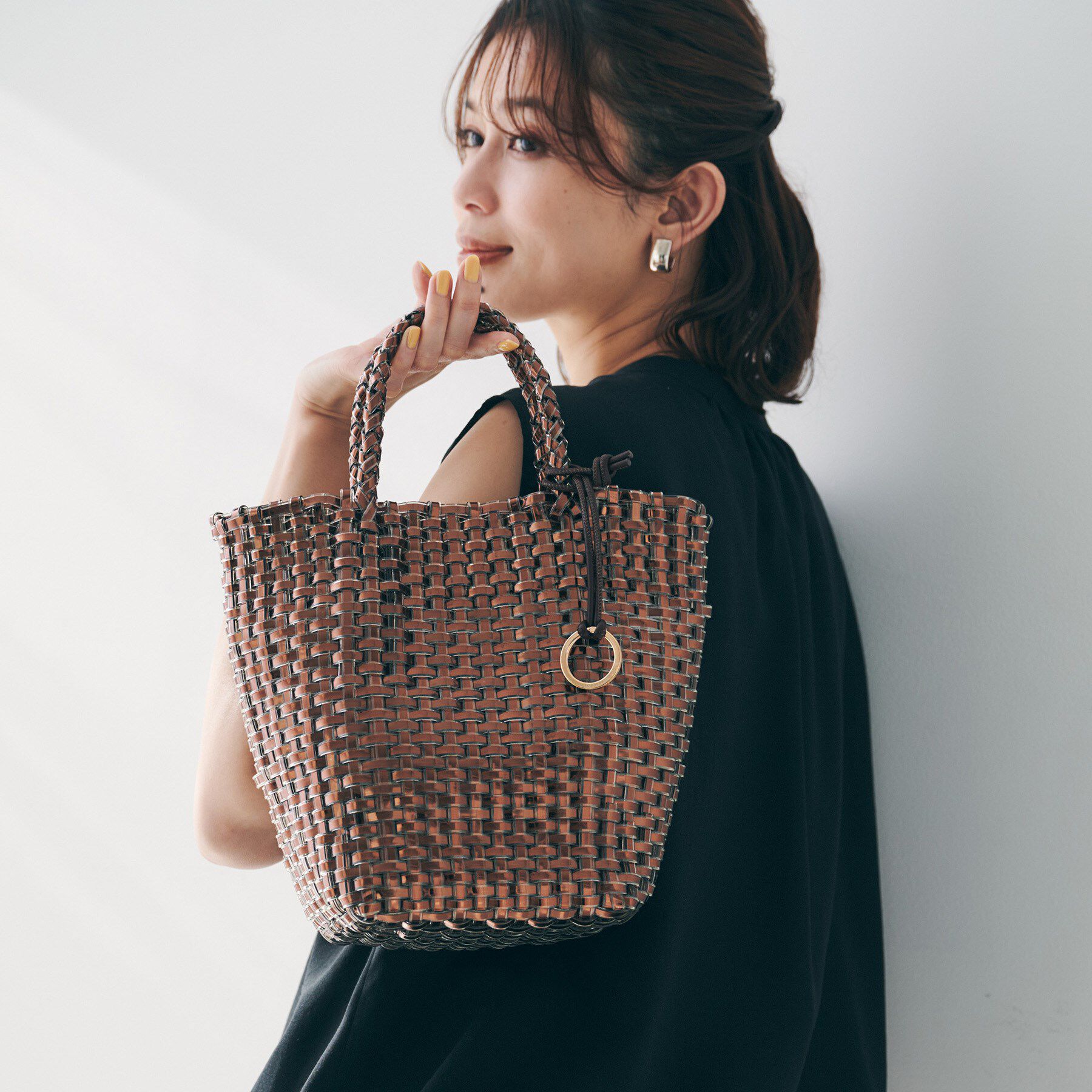 UNTITLED「メタリックメッシュトート」|トートバッグ|