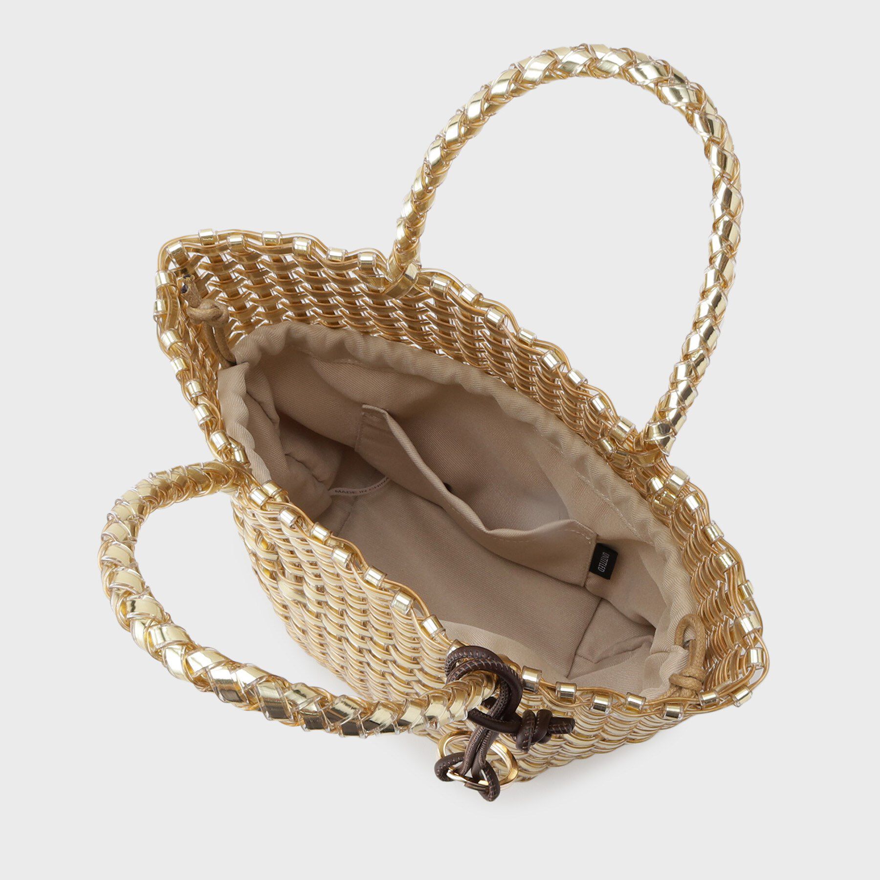 UNTITLED「メタリックメッシュトート」|トートバッグ|