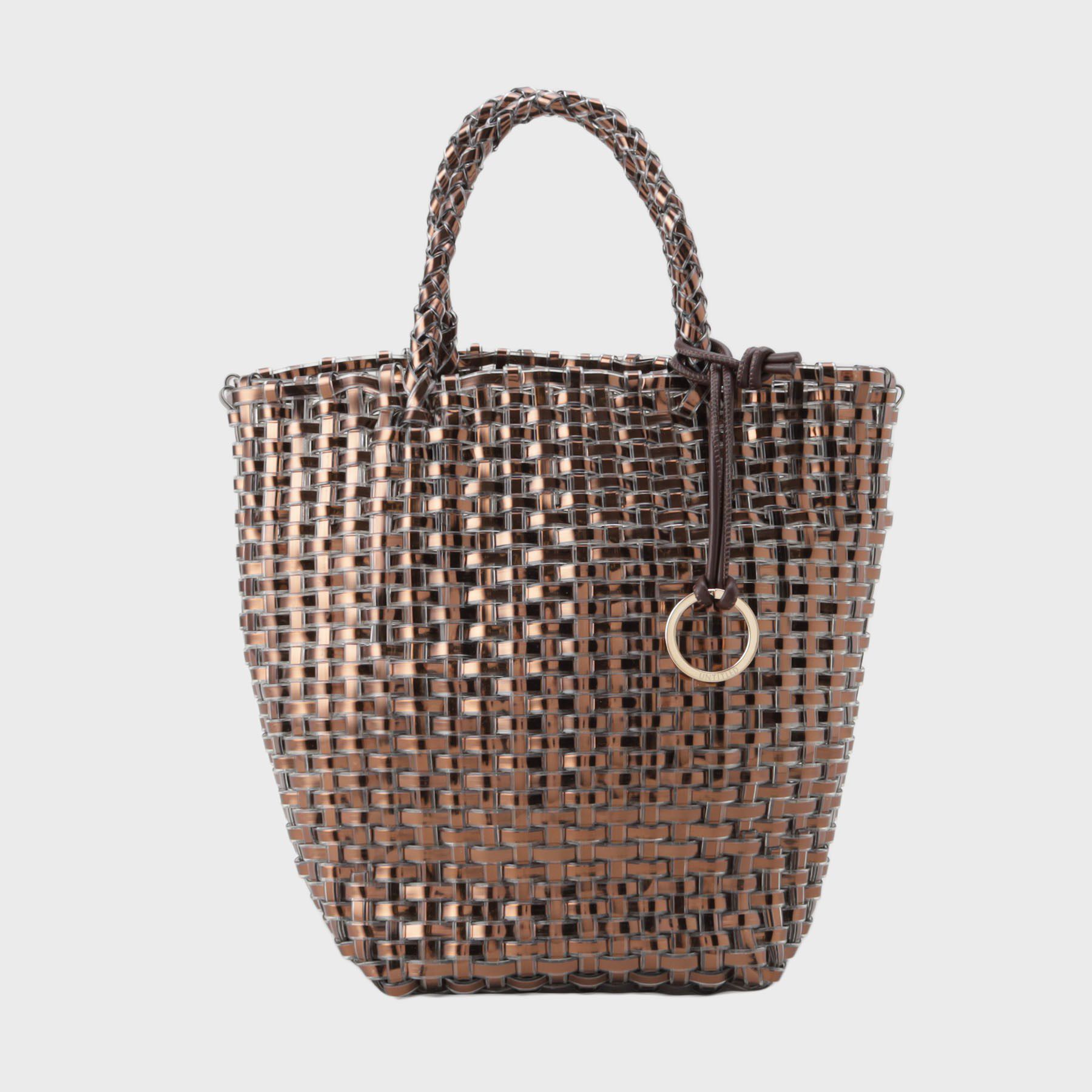 UNTITLED「メタリックメッシュトート」|トートバッグ|ブロンズ(008)