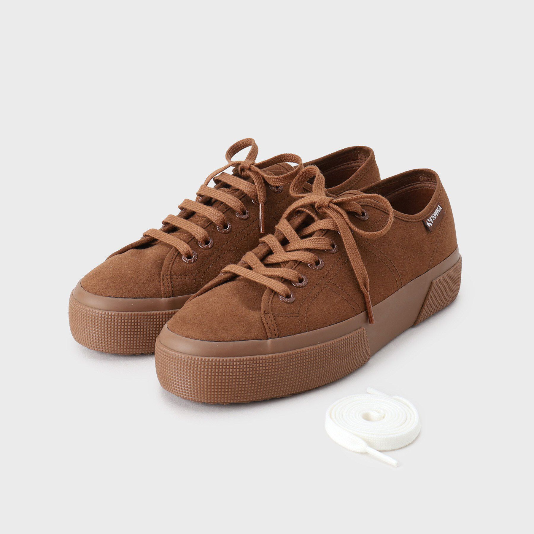 UNTITLED「【別注】SUPERGA3740 スエード調スニーカー」|スニーカー|