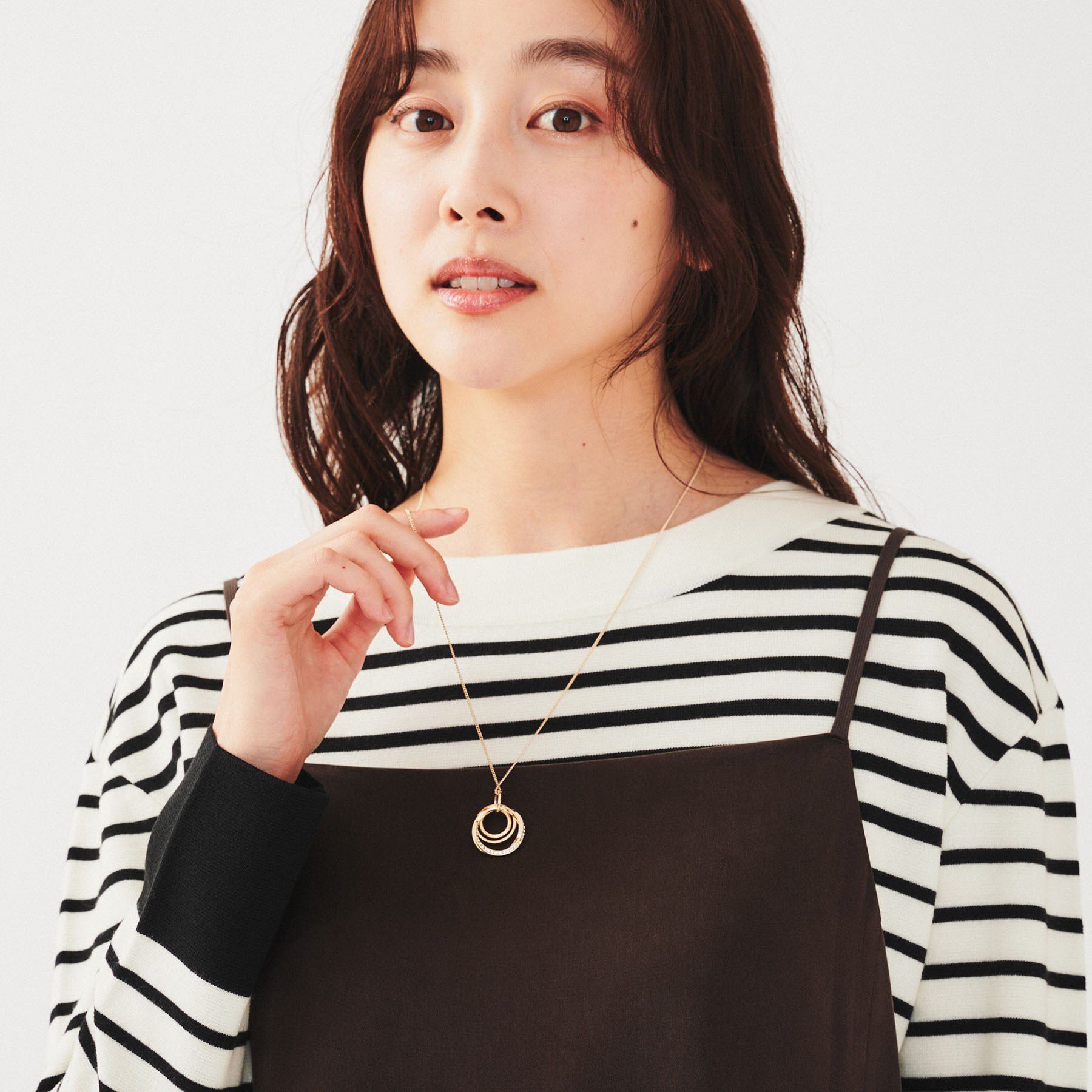 UNTITLED「トリプルワントップペンダント」|ネックレス|