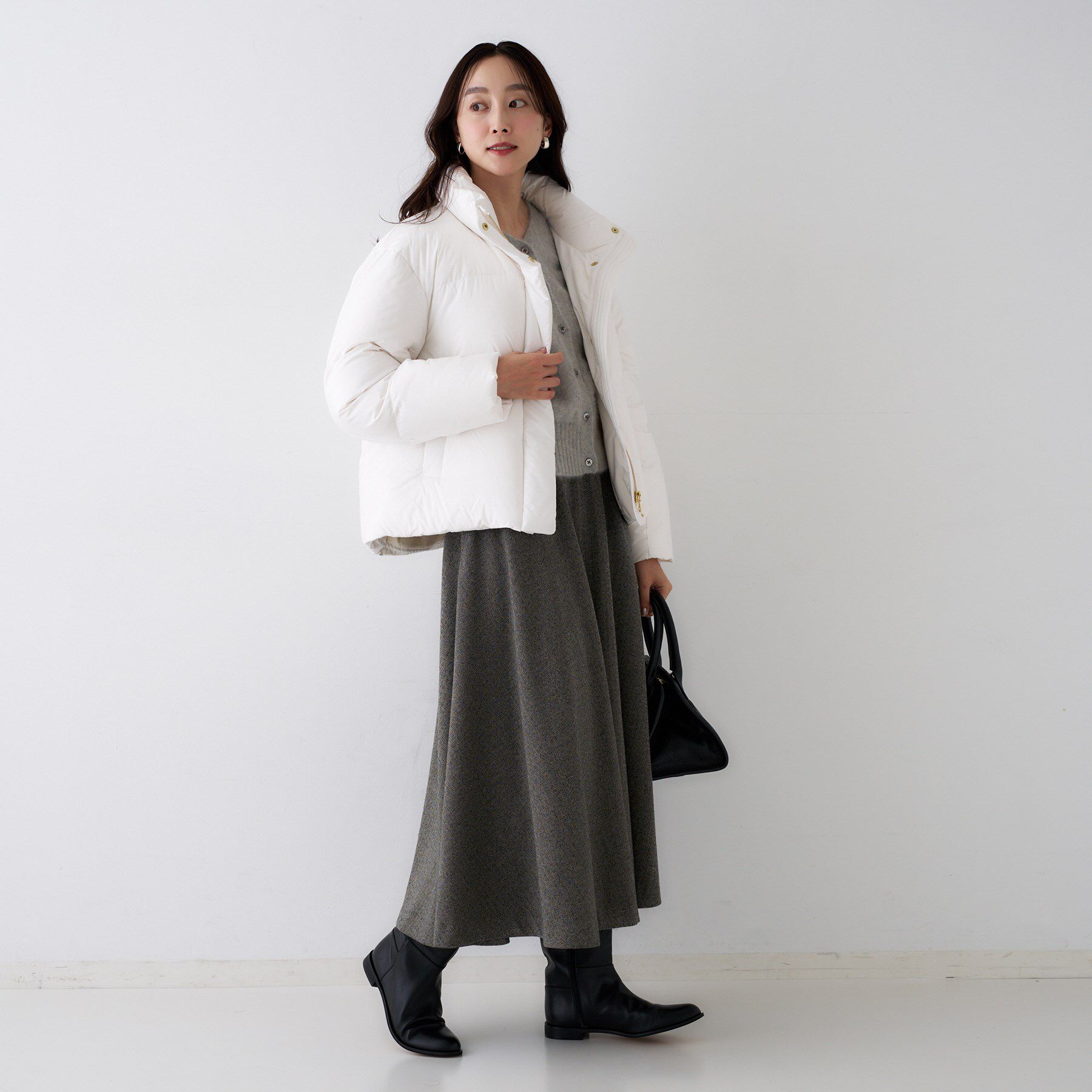 UNTITLED「【トレンド/撥水機能/防寒】ショートダウンコート」|ダウン|