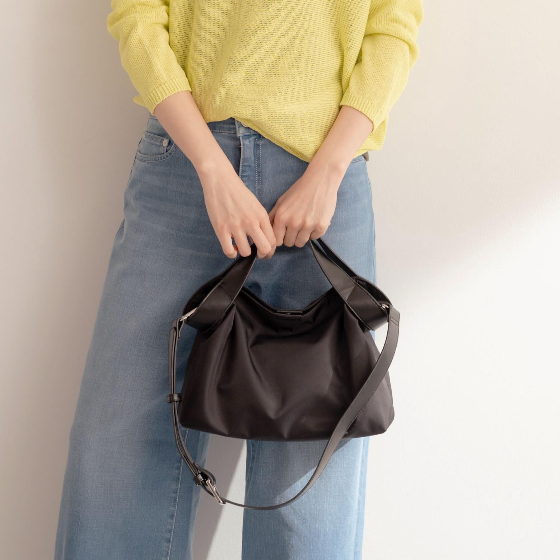 UNTITLED「ワイドナイロントート」|トートバッグ|