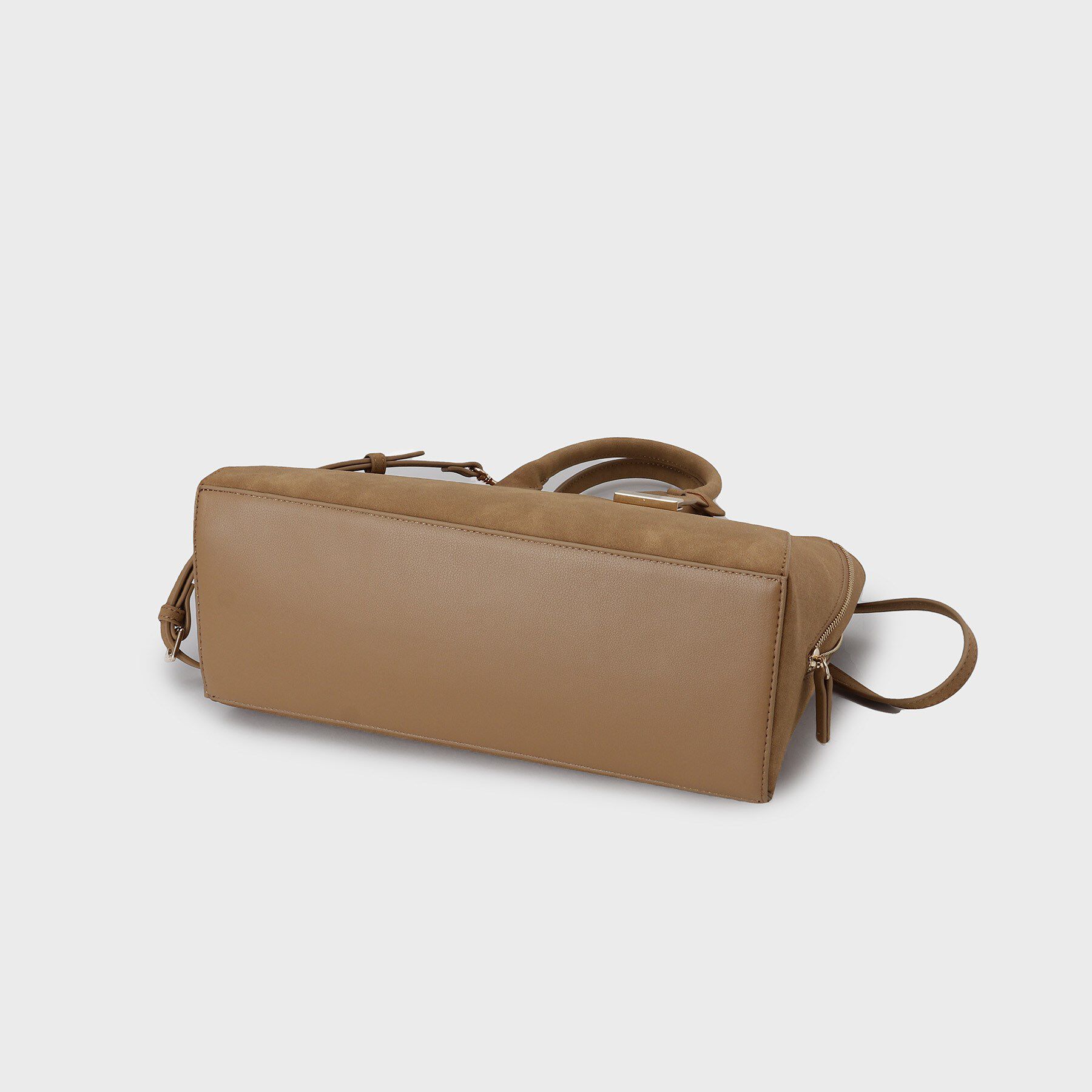 UNTITLED「スエード調ZIPトート」|トートバッグ|