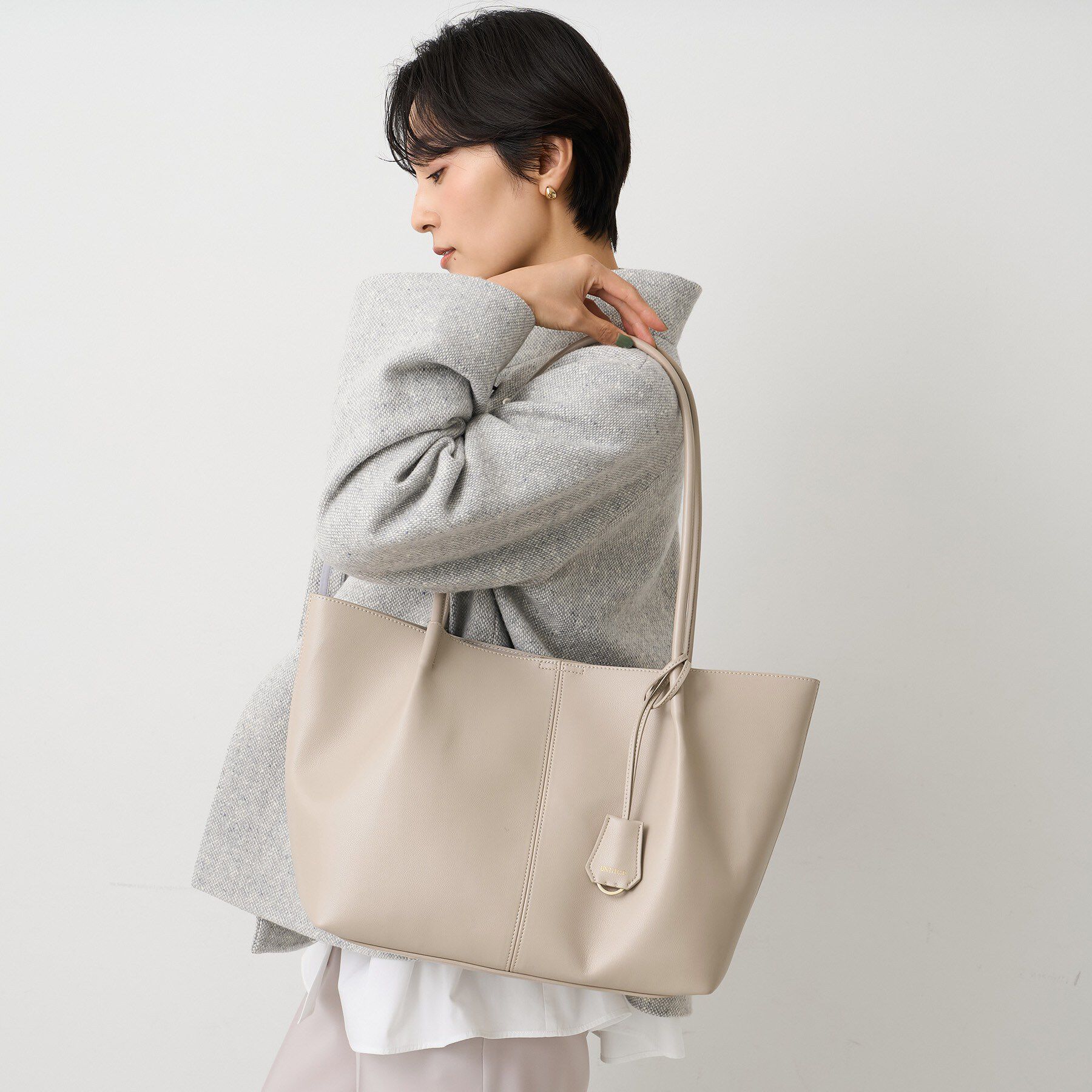 UNTITLED「スプリットレザートート」|トートバッグ|