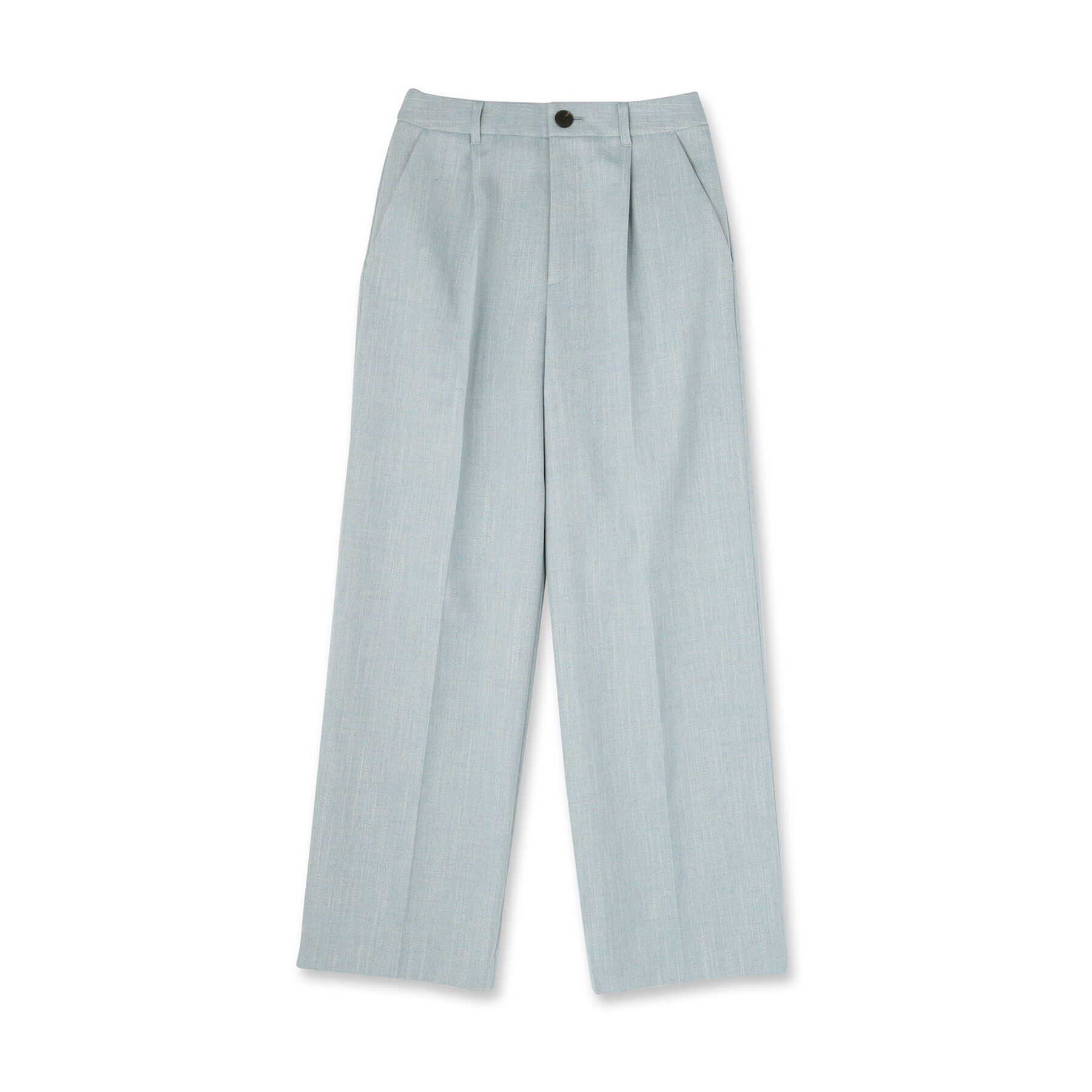 UNTITLED「シャンブレーワイドパンツ」|その他|