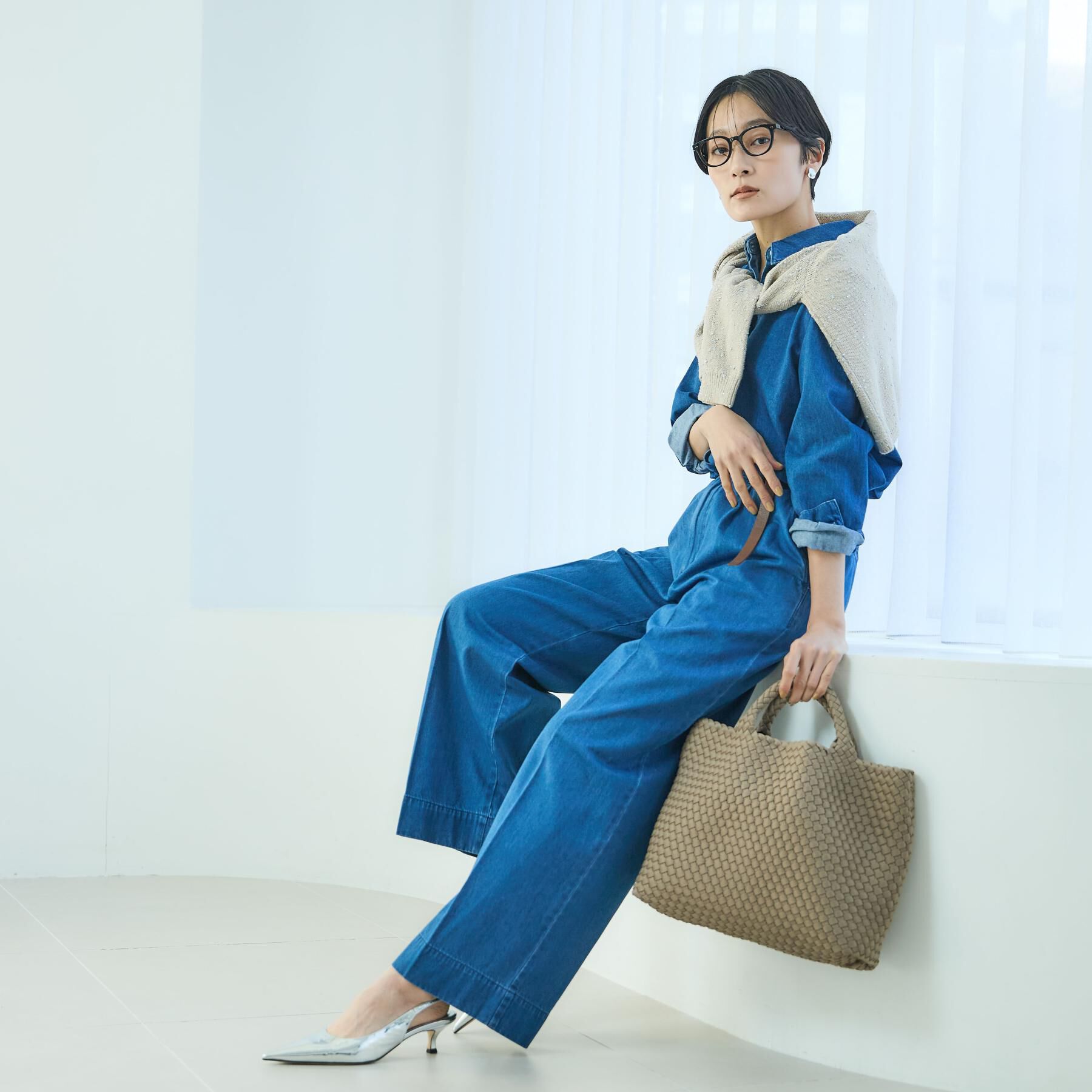 UNTITLED「【定番人気】ボンディングメッシュトート」|トートバッグ|