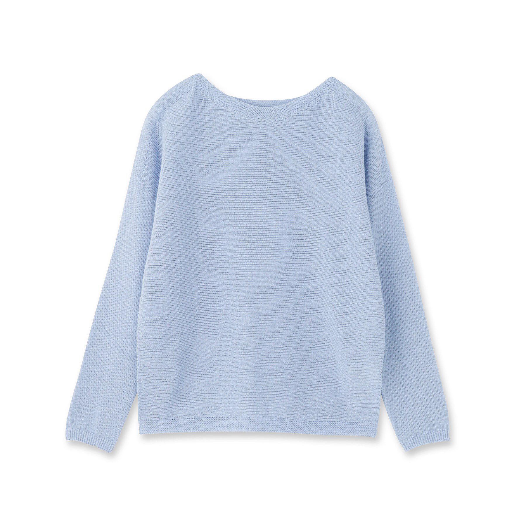 UNTITLED「ドライタッチボートネックニット」|ニット・セーター|