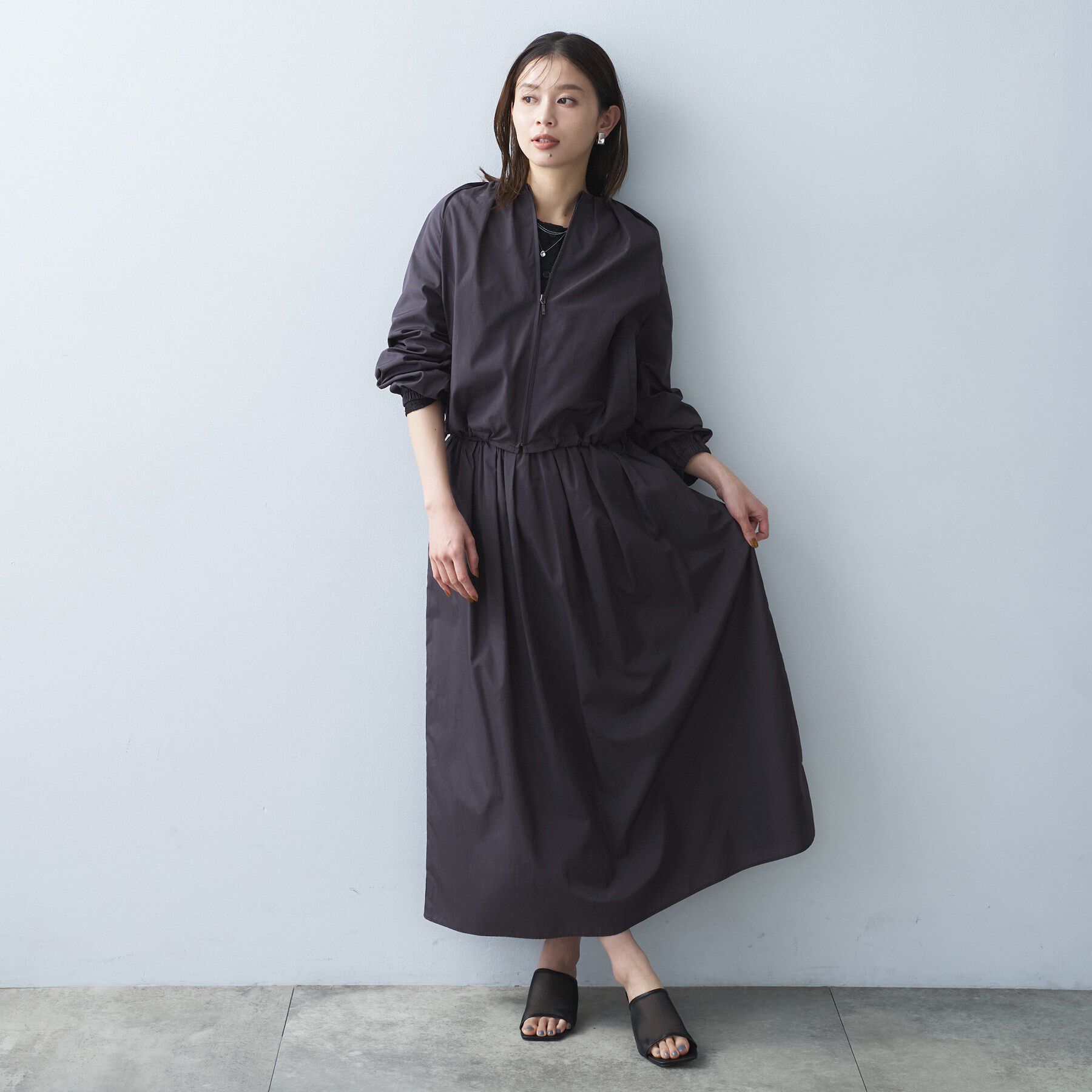 UNTITLED「シャイニータイプライターブルゾン」|ブルゾン・スタジャン|