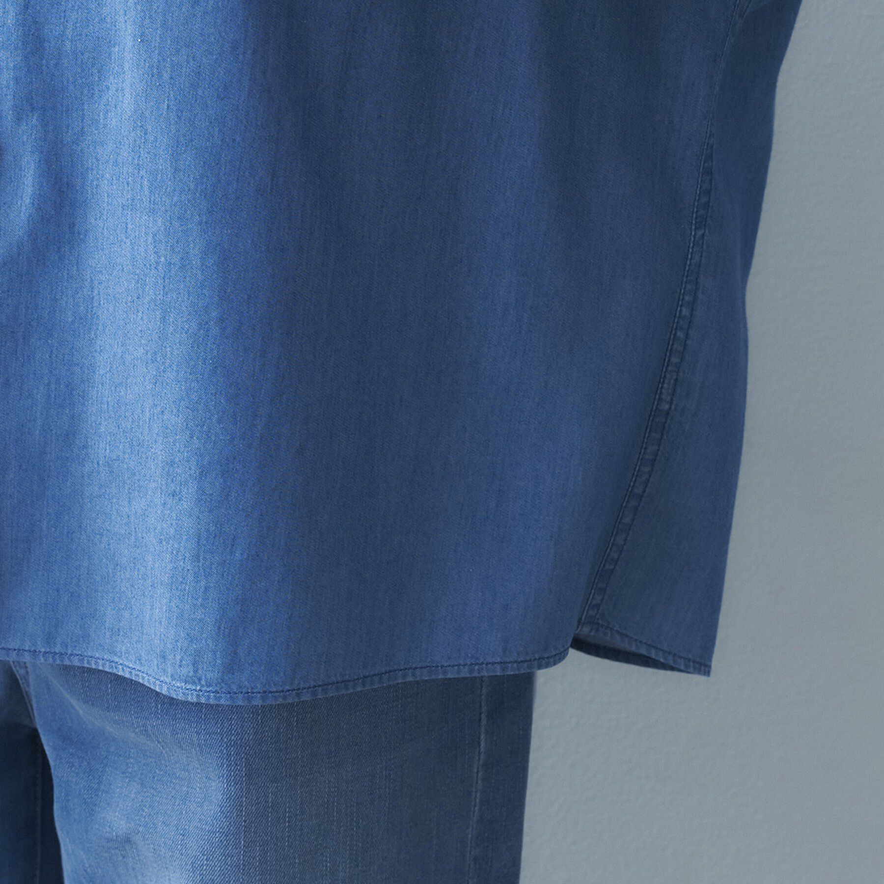 UNTITLED「エアリーデニムシャツ」|シャツ・ブラウス|