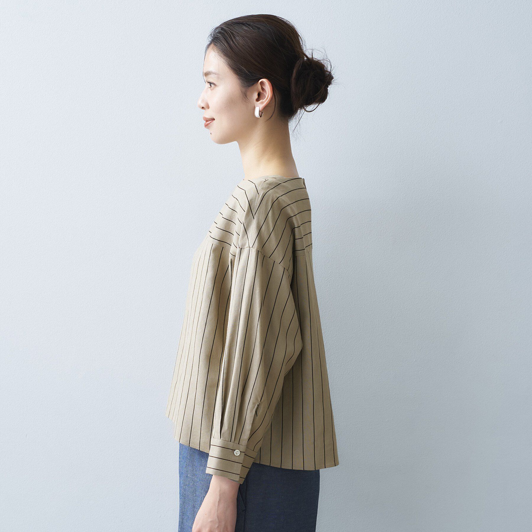 UNTITLED「ボートネックブラウス」|シャツ・ブラウス|