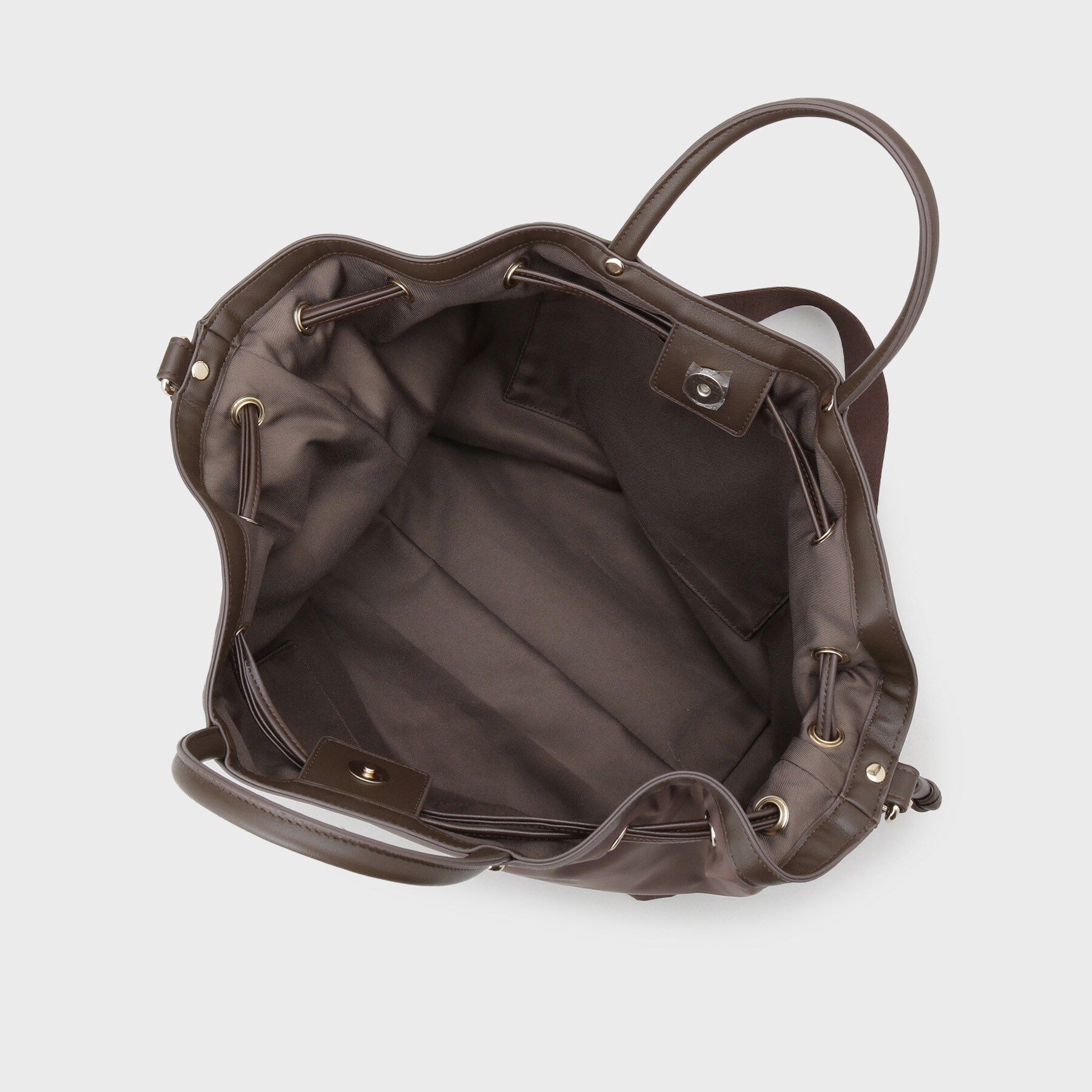 UNTITLED「2WAYドロストトート」|トートバッグ|