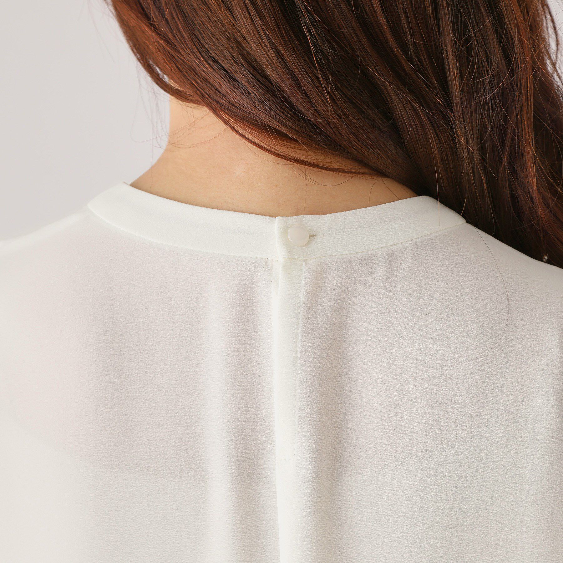 COUP DE CHANCE「【洗える／刺しゅうディテール】袖デザインブラウス」|シャツ・ブラウス|