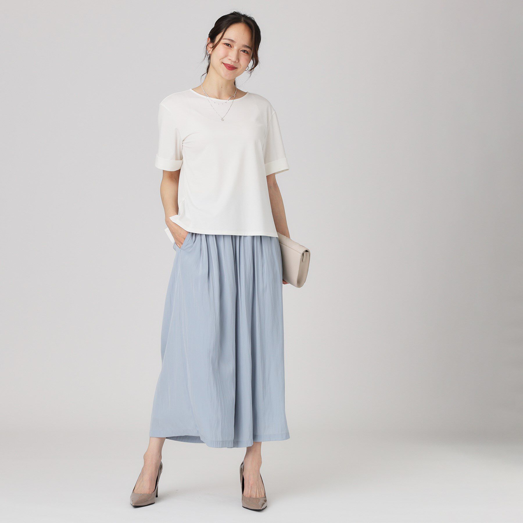 COUP DE CHANCE「【手洗い可／ウエストゴム】スカーチョ」|その他|