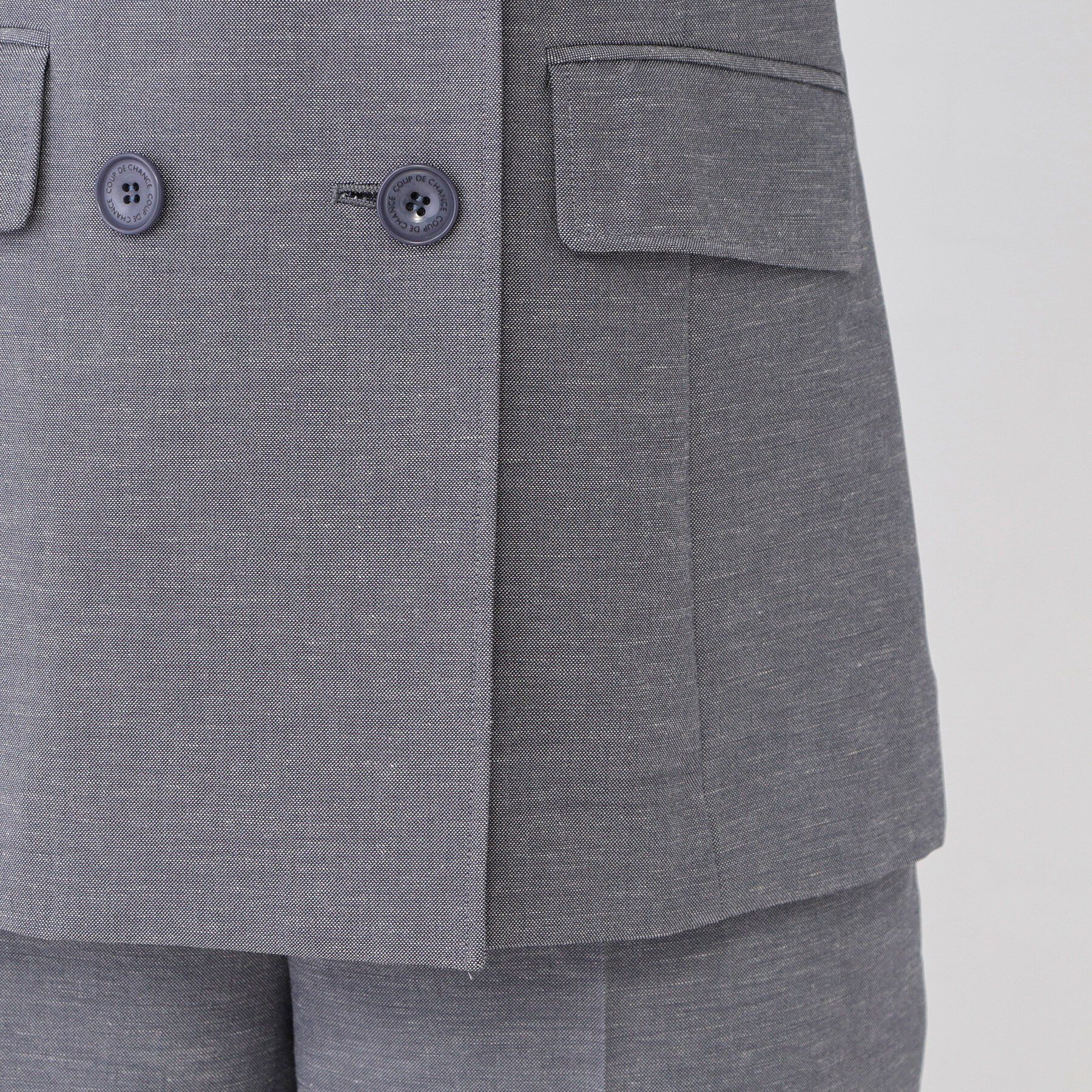 COUP DE CHANCE「【手洗い可/日本製/セットアップ可】ダブルジャケット」|テーラードジャケット|