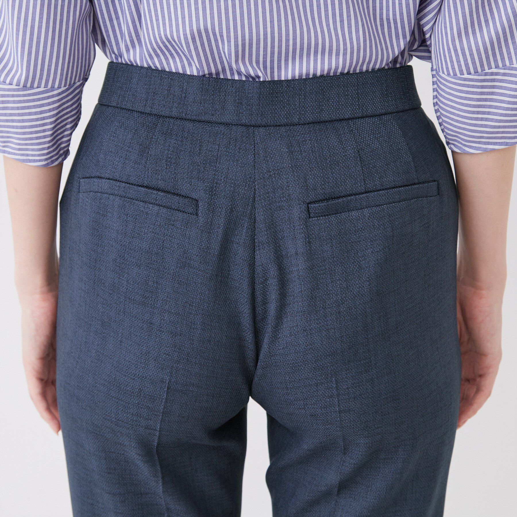 COUP DE CHANCE「【手洗い可／日本製／セットアップ可】リネンライクテーパードパンツ」|その他|