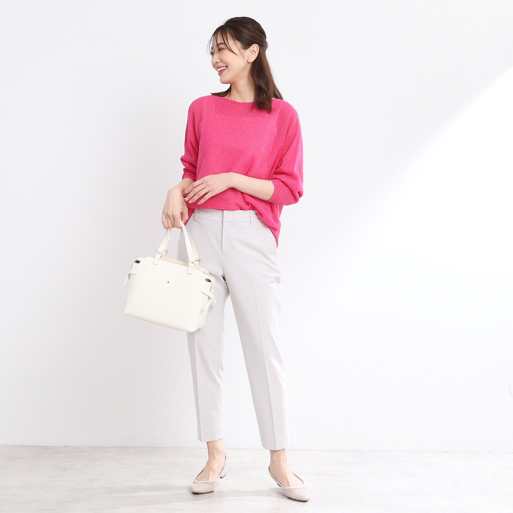 Reflect「【手洗い可】ドライタッチホールガーメント（R）ニット」|ニット・セーター|