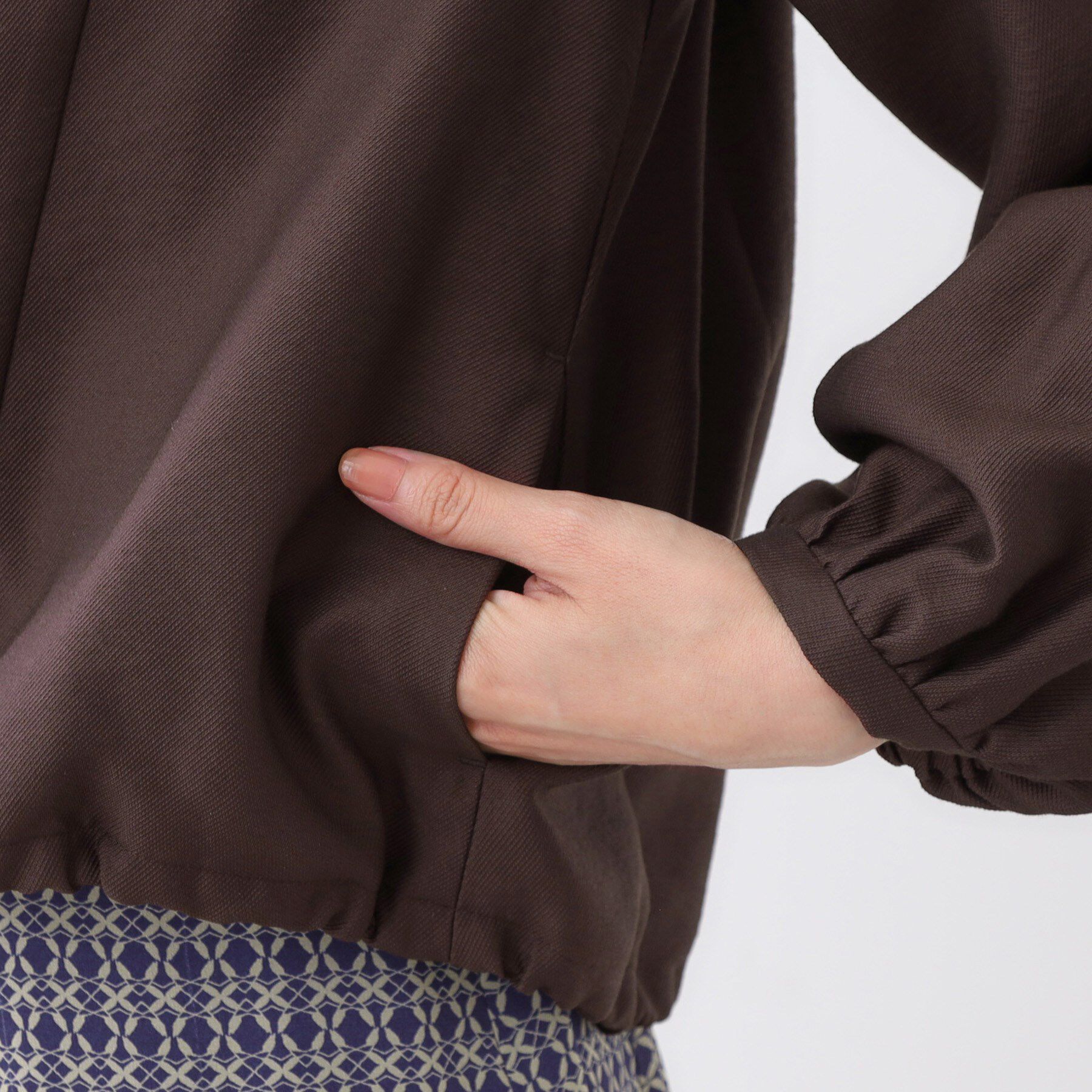 Reflect「【ライトアウター／ゆったり羽織れる／気軽な羽織りに◎】ライトブルゾン」|ブルゾン・スタジャン|