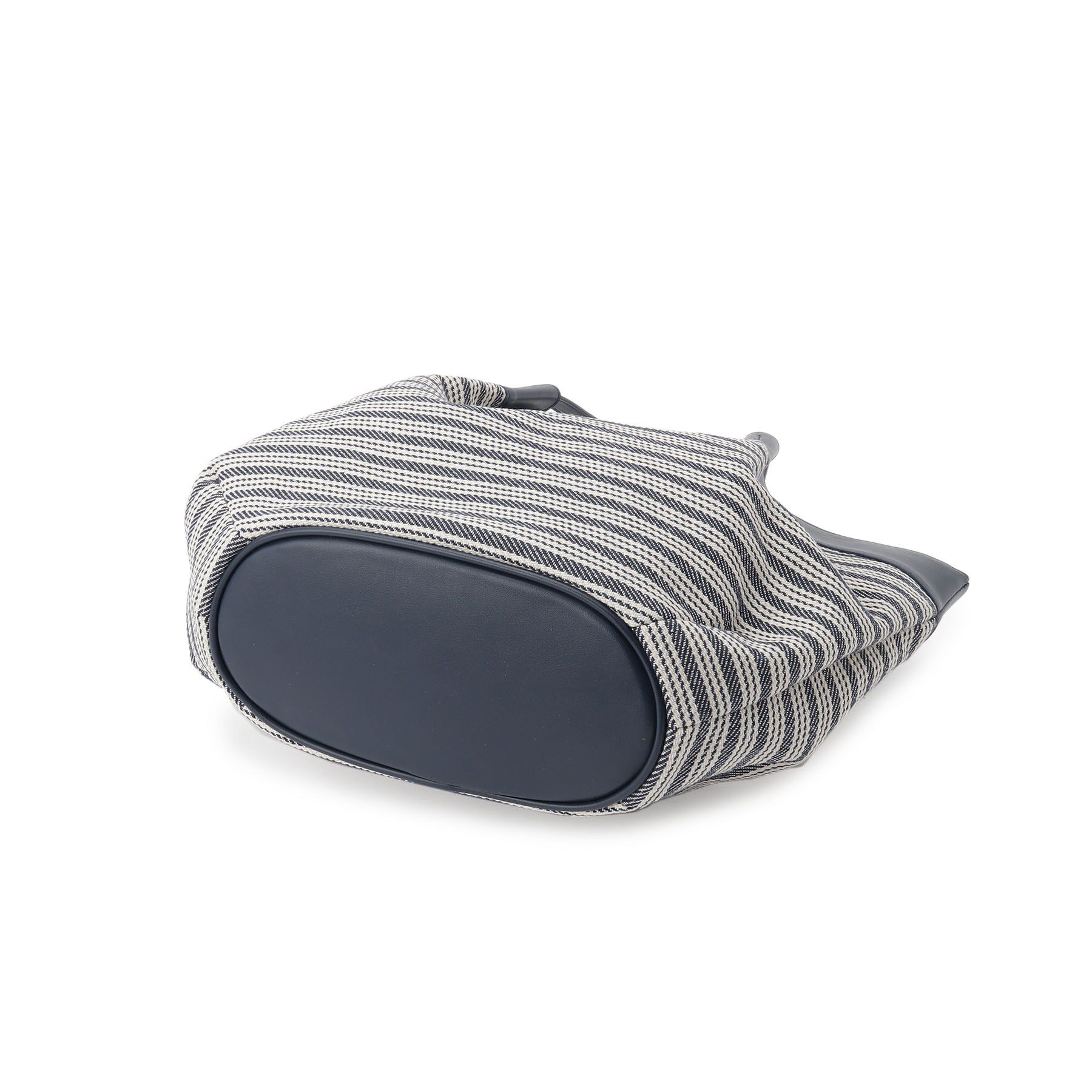 Reflect「【しっかり容量◎】キャンバス地ボーダートートバッグ」|トートバッグ|