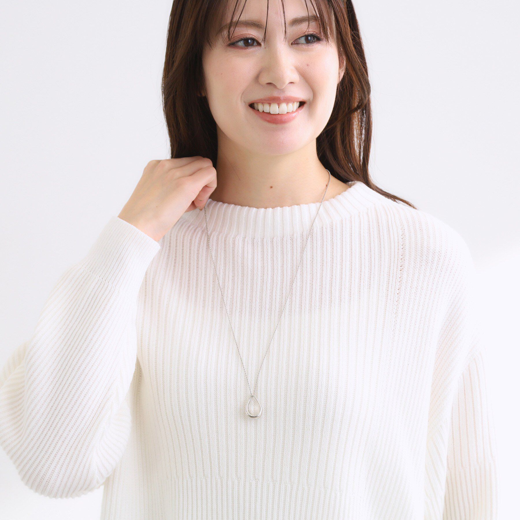 Reflect「【長さ調節可】ワントップデザインネックレス」|ネックレス|