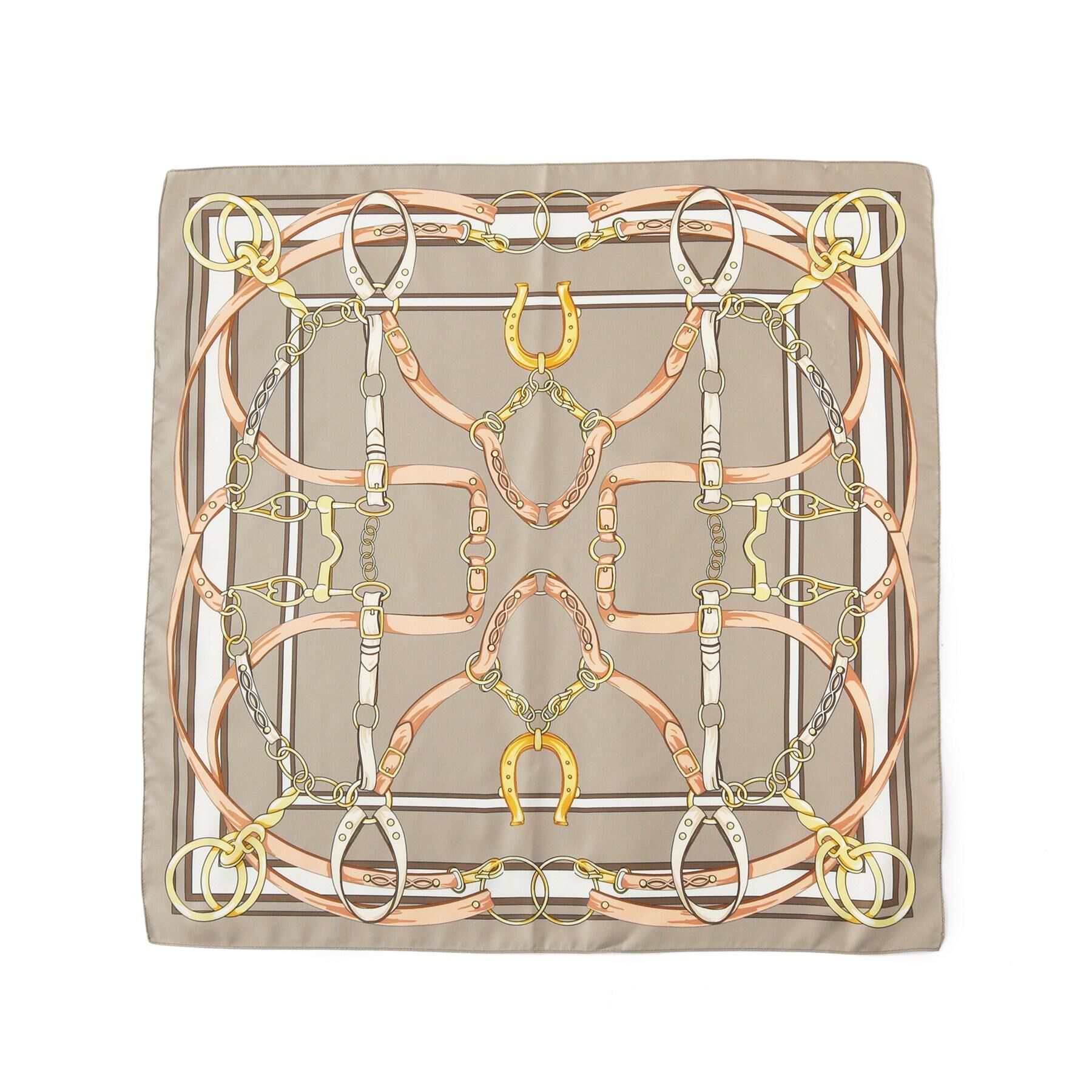 Reflect「チェーンデザインスクエアスカーフ」|ストール|