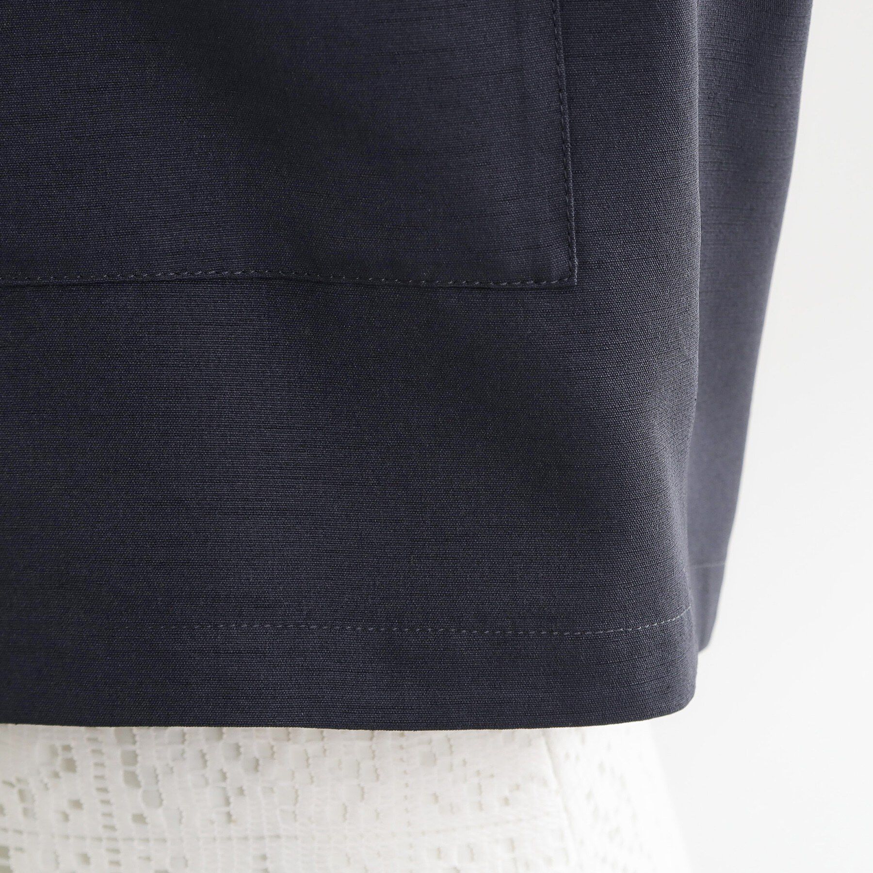 Reflect「リネンライクシャツブルゾン」|ブルゾン・スタジャン|