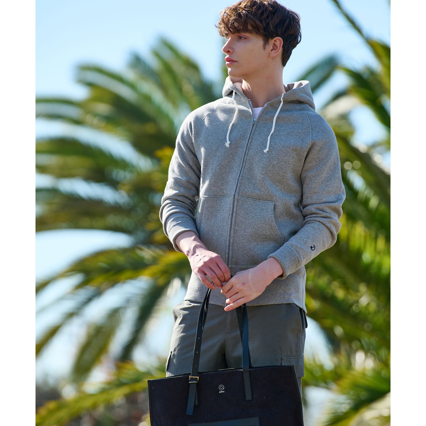 DRESSTERIOR「【ベストセラー】デキシー吊裏毛ジップアップパーカ」|パーカー|