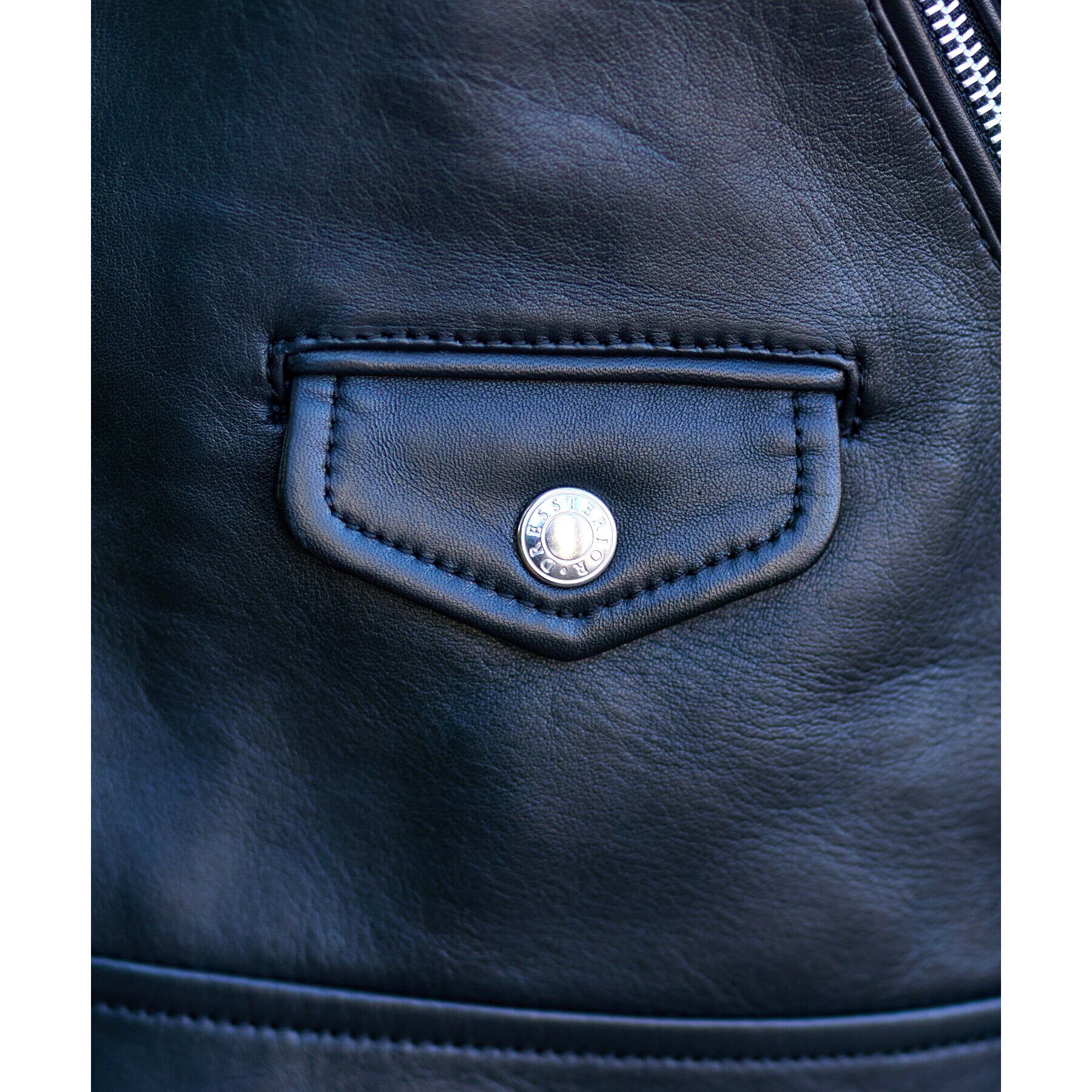 DRESSTERIOR「【本革】レザーライダースジャケット」|ライダースジャケット|