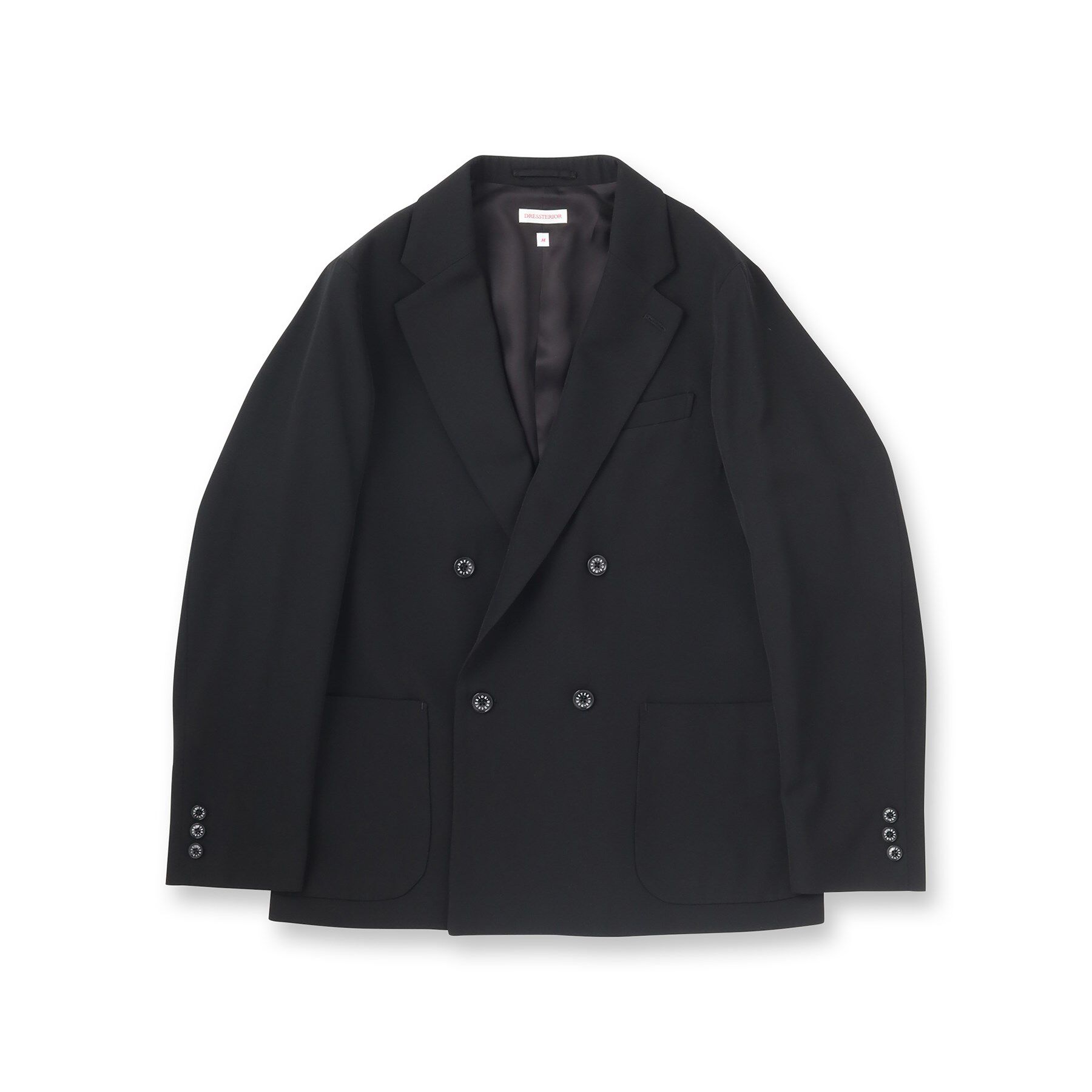 DRESSTERIOR「【セットアップ可】クリアーカルゼ コンフォータブル ダブルジャケット」|テーラードジャケット|