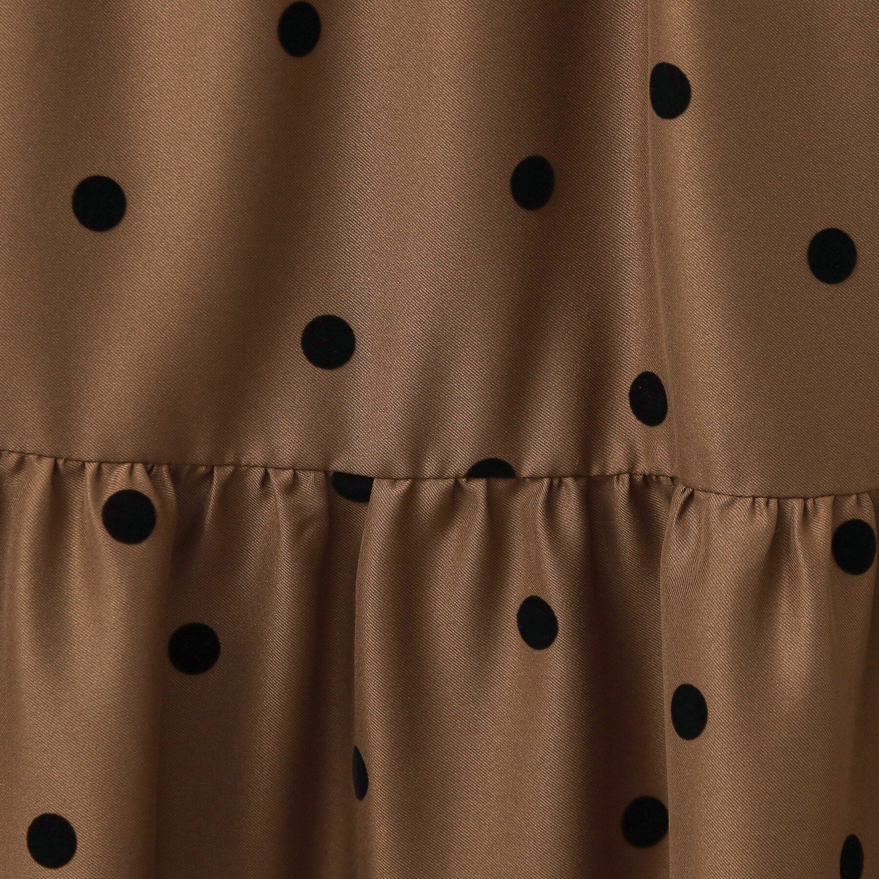 DRESSTERIOR「【CLASSY.掲載】フロッキードットスカート」|スカート|