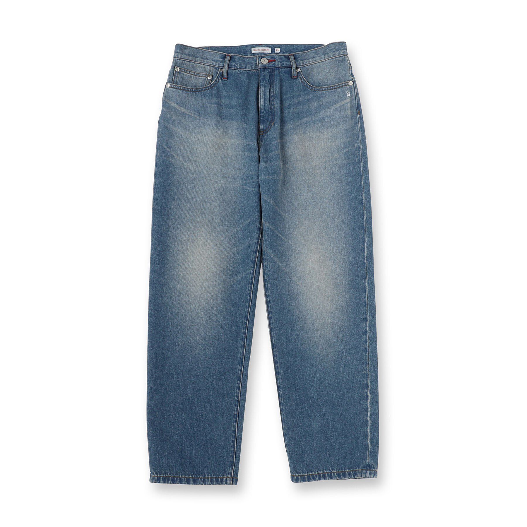 DRESSTERIOR「【Safari5月号掲載】10．6oz コンフォートワイドデニムパンツ」|デニム|