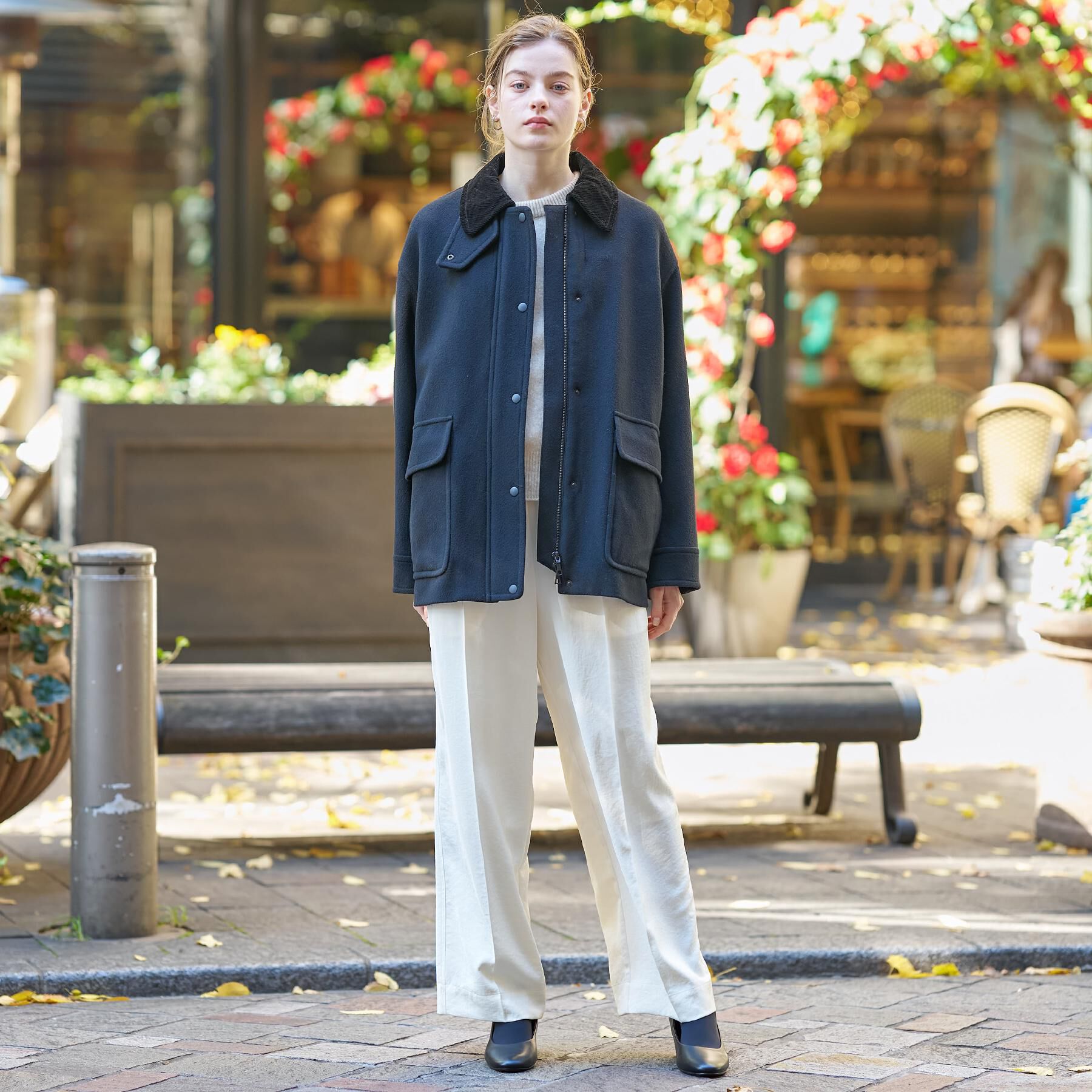 DRESSTERIOR「ウールハンティングブルゾン」|ブルゾン・スタジャン|