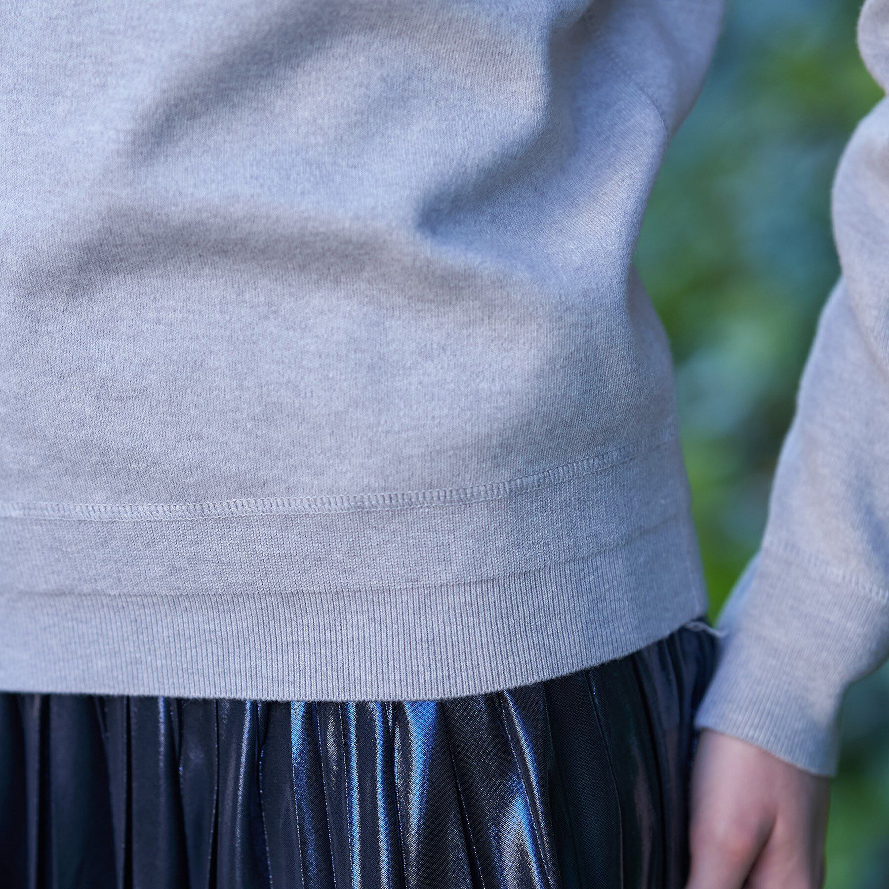 DRESSTERIOR「ウォッシャブルコットンカシミヤプルオーバーニット」|ニット・セーター|