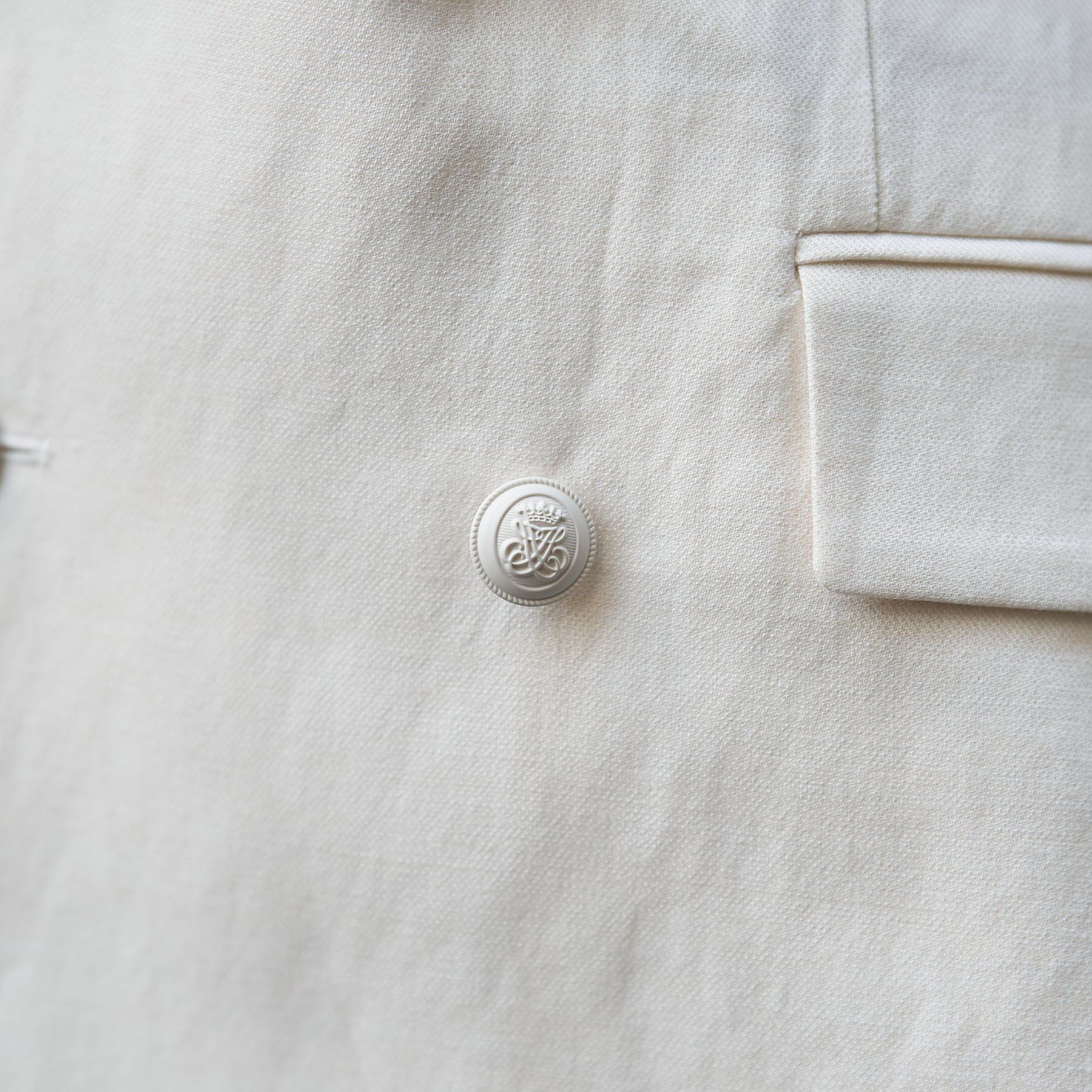 DRESSTERIOR「【セットアップ可】リネンブレンドダブルブレストジャケット」|テーラードジャケット|