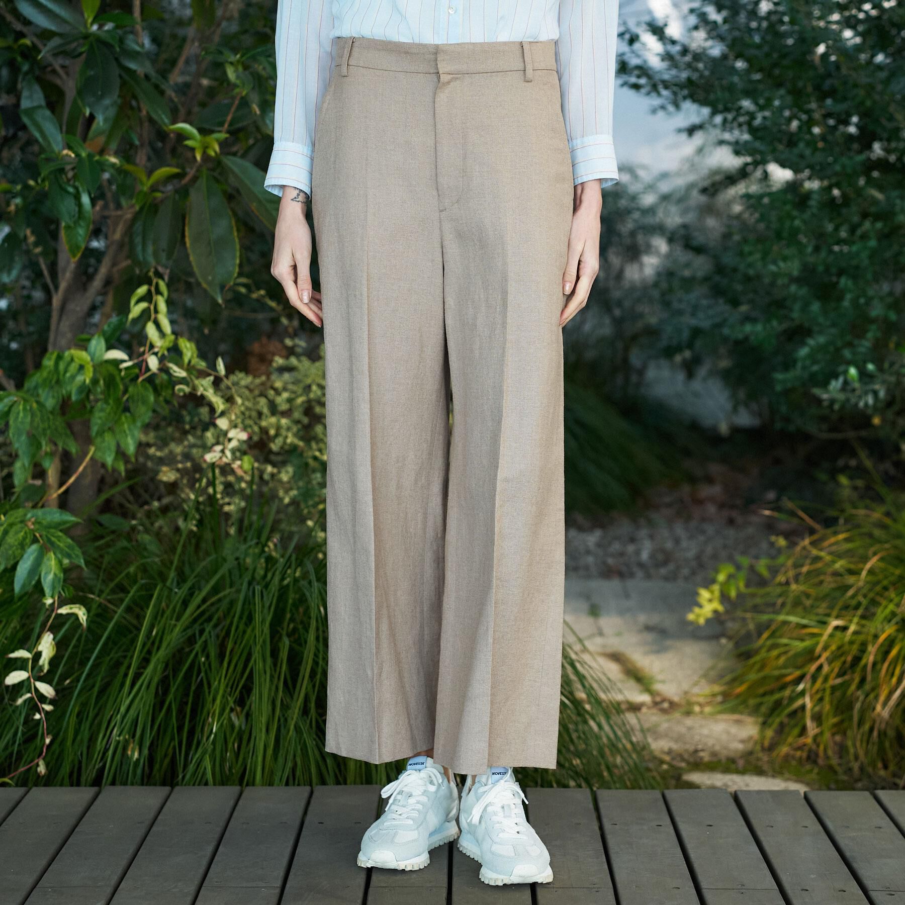 DRESSTERIOR「【セットアップ可】リネンブレンドワイドパンツ」|その他|