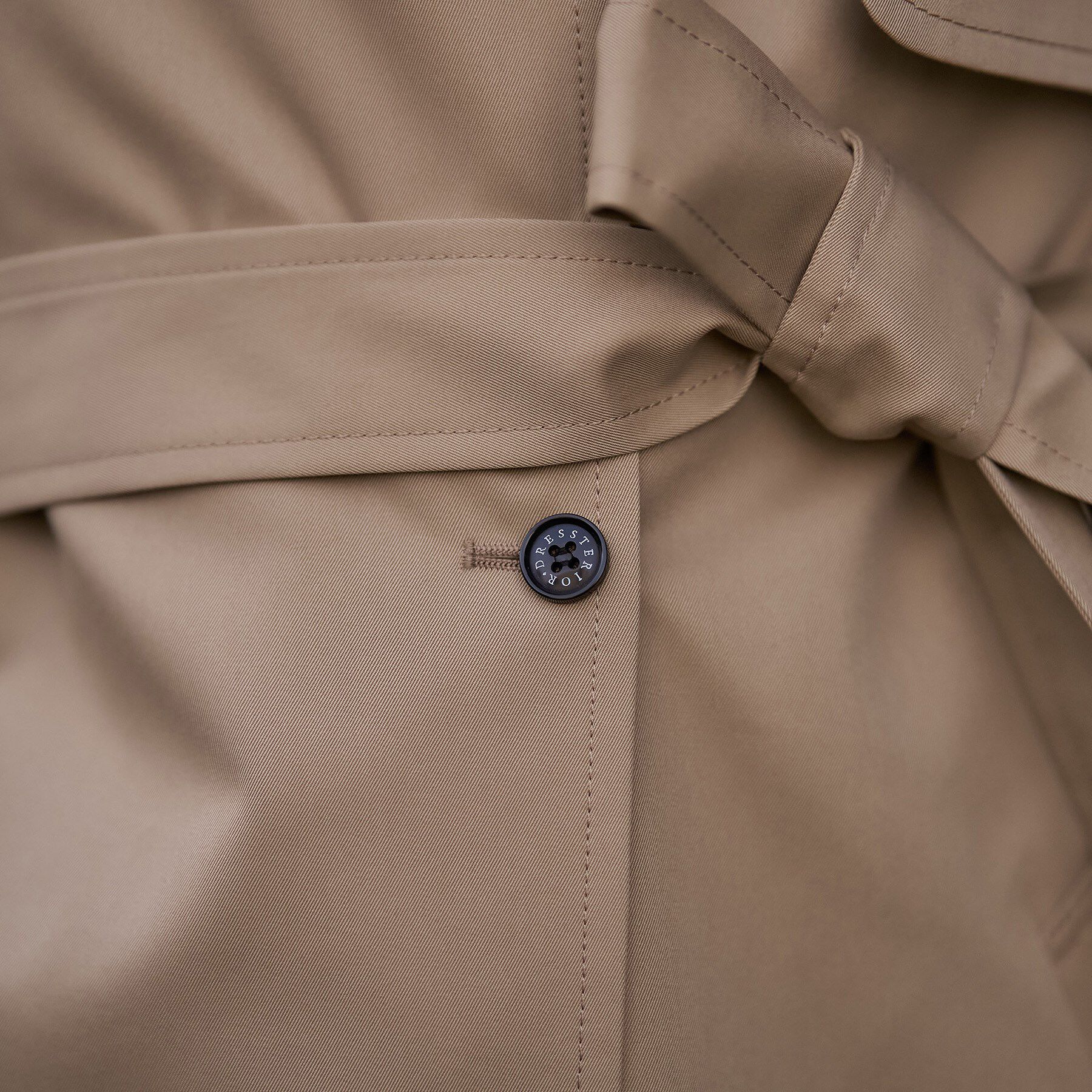 DRESSTERIOR「【ウォッシャブル/美シルエット】ライトトレンチコート」|トレンチコート|