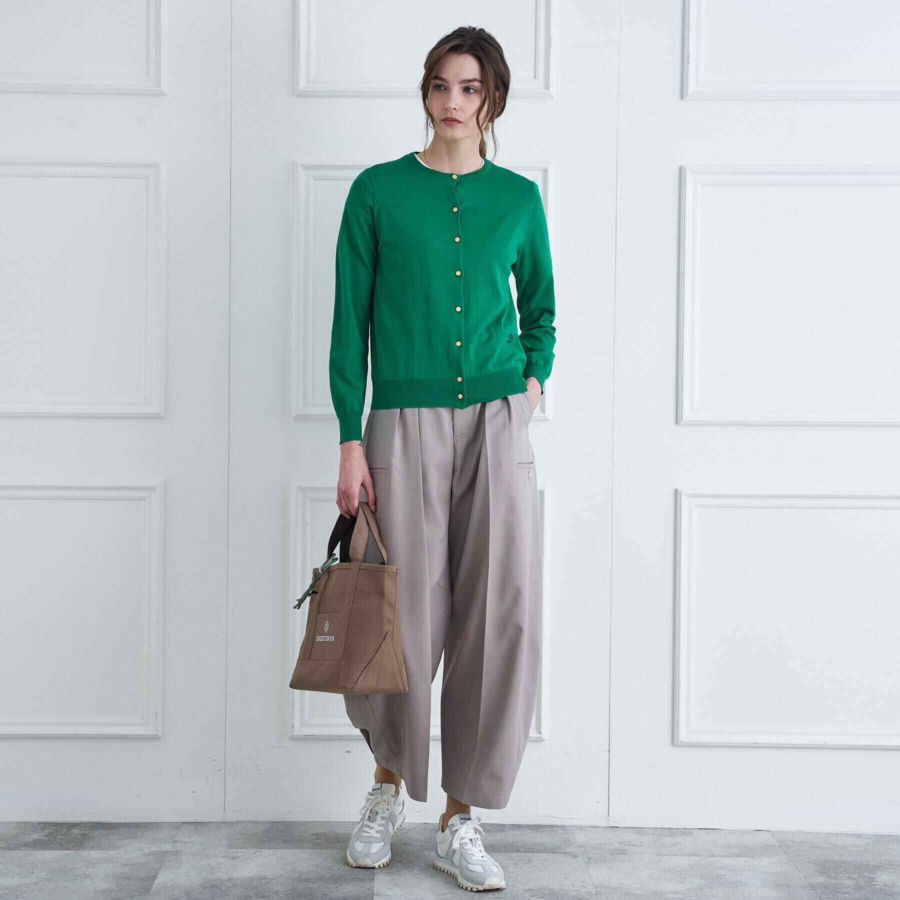 DRESSTERIOR「【ウォッシャブル】コットンシルク カーディガン」|カーディガン|