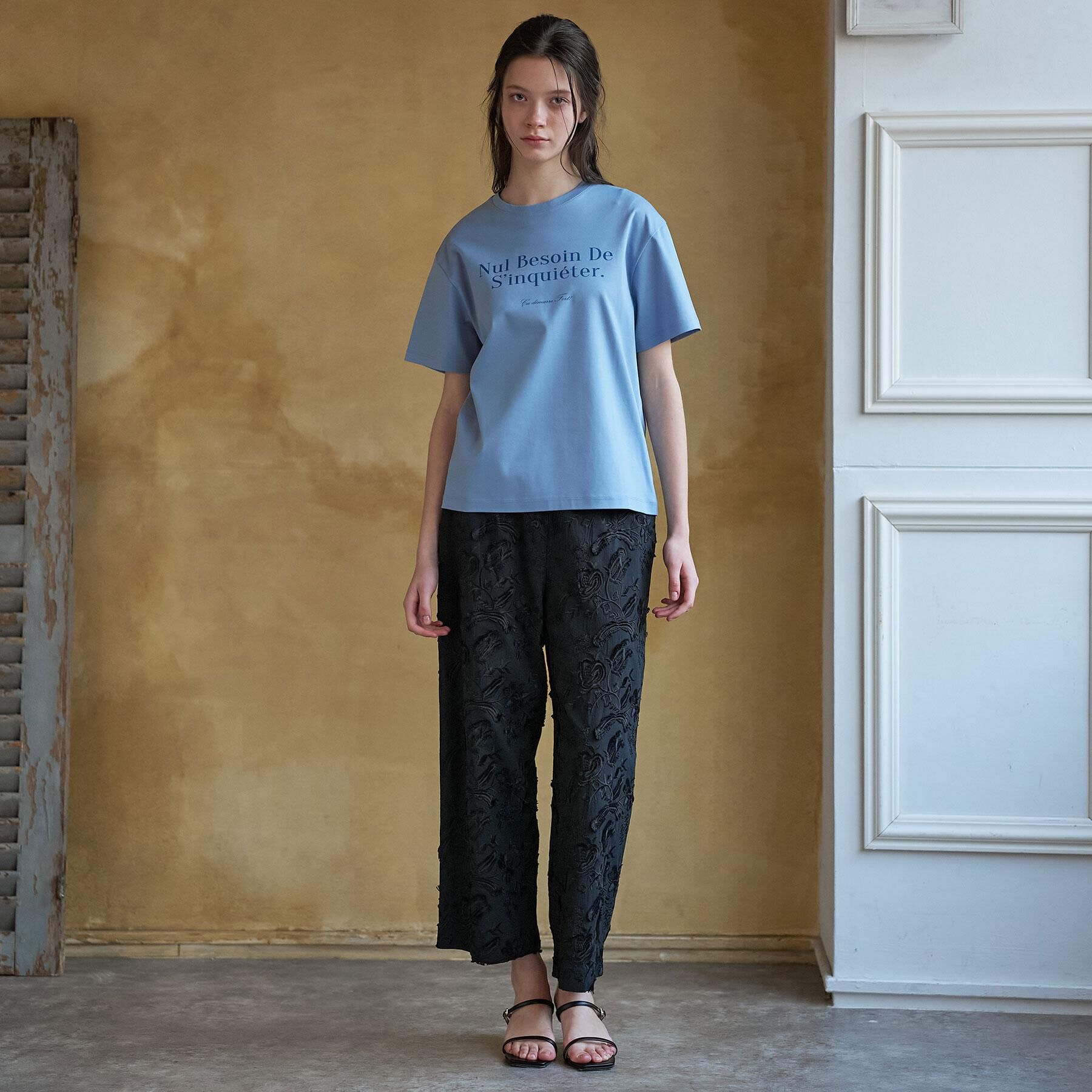 DRESSTERIOR「3Dエンブロイダリーイージーパンツ」|その他|