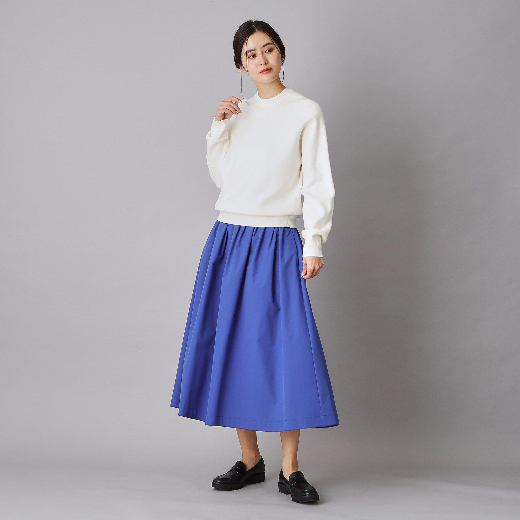 DRESSTERIOR「【大人MUSE5月号掲載】タックギャザースカート」|スカート|