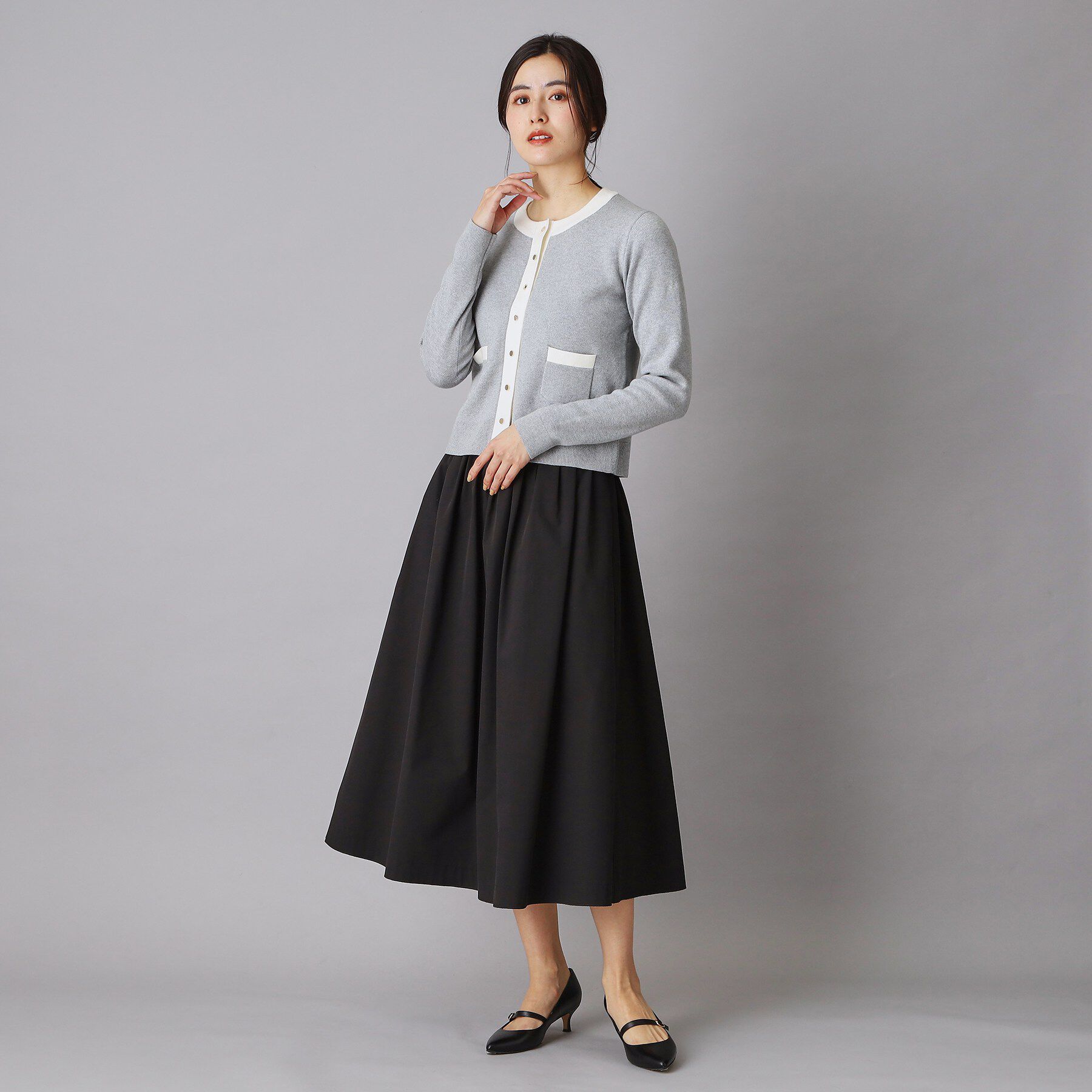 DRESSTERIOR「【大人MUSE5月号掲載】タックギャザースカート」|スカート|