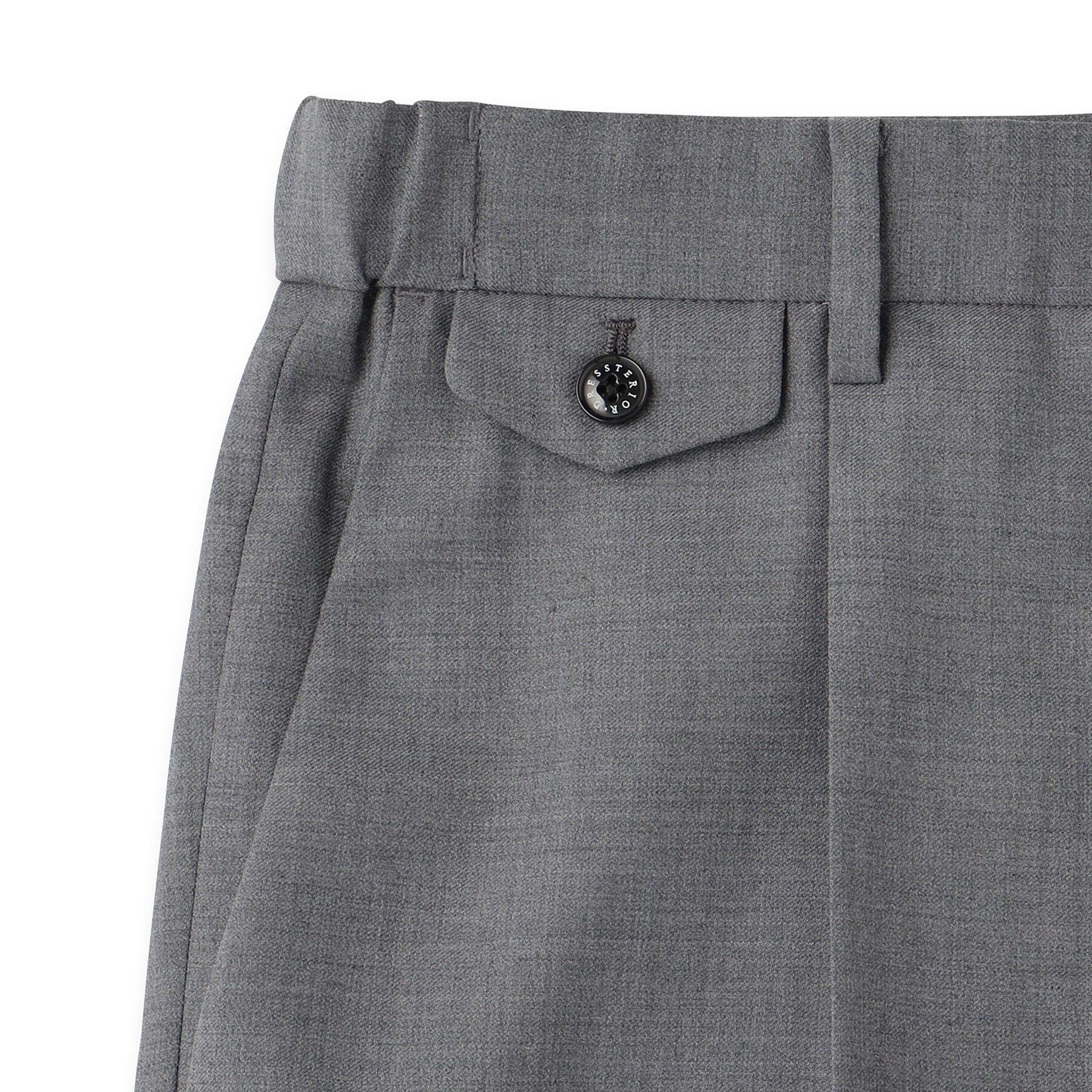 DRESSTERIOR「【家庭洗濯可】ウォッシャブル サイドゴア ワンタックワイドパンツ」|その他|