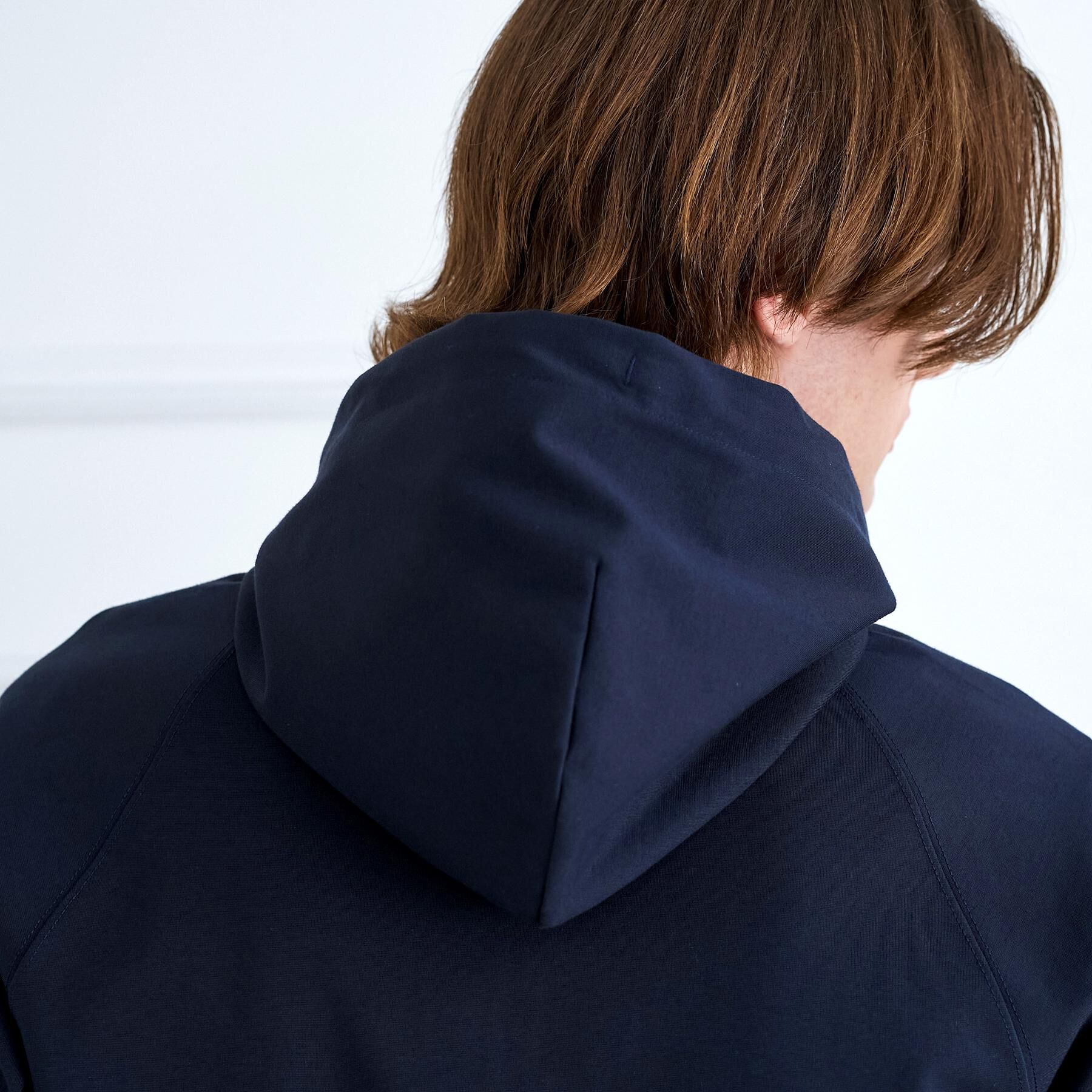 DRESSTERIOR「【接触冷感／セットアップ可】ドライタッチ ハイカウントジップアップパーカ」|パーカー|