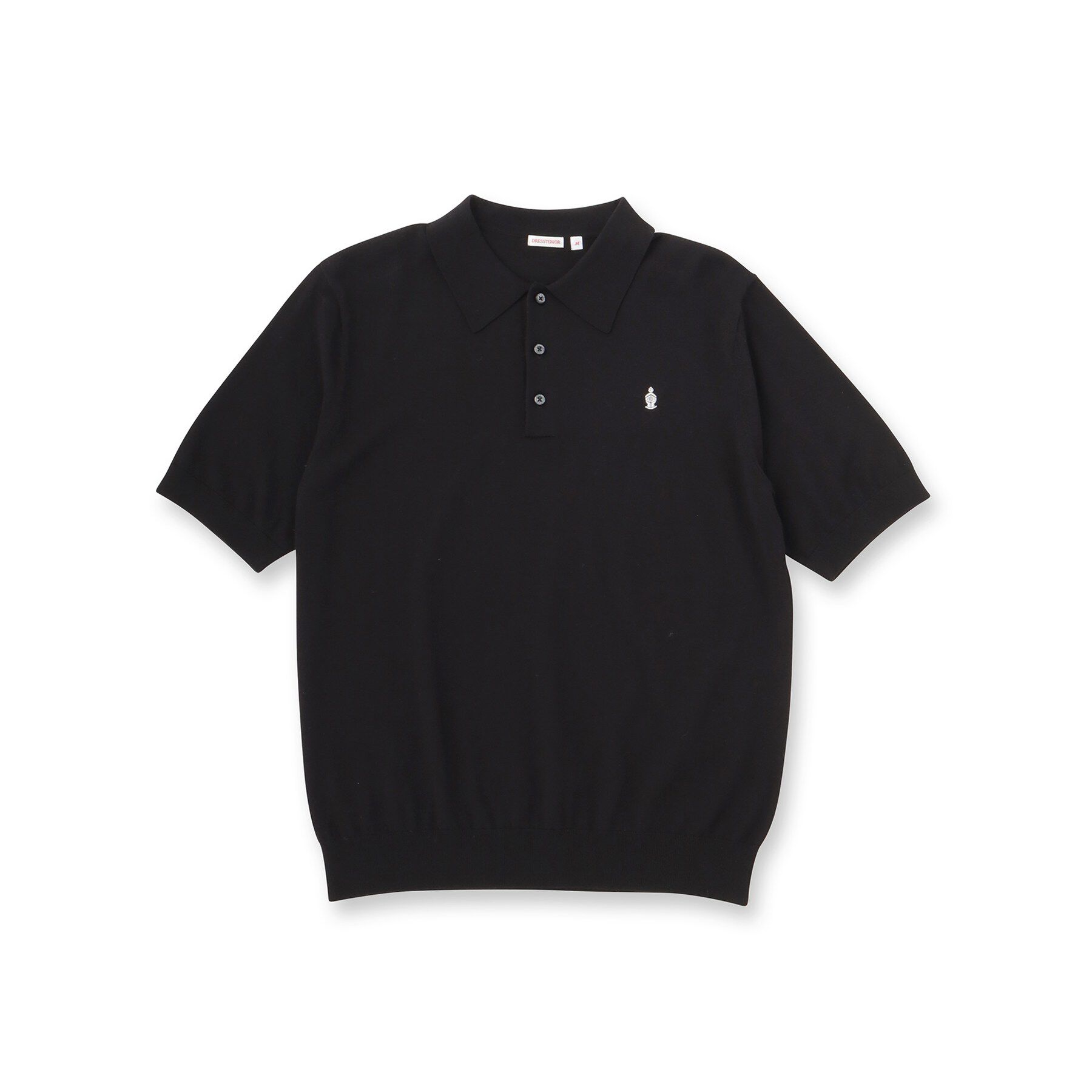 DRESSTERIOR「【ウォッシャブル】コットンシルク混 ニットポロシャツ」|ニット・セーター|