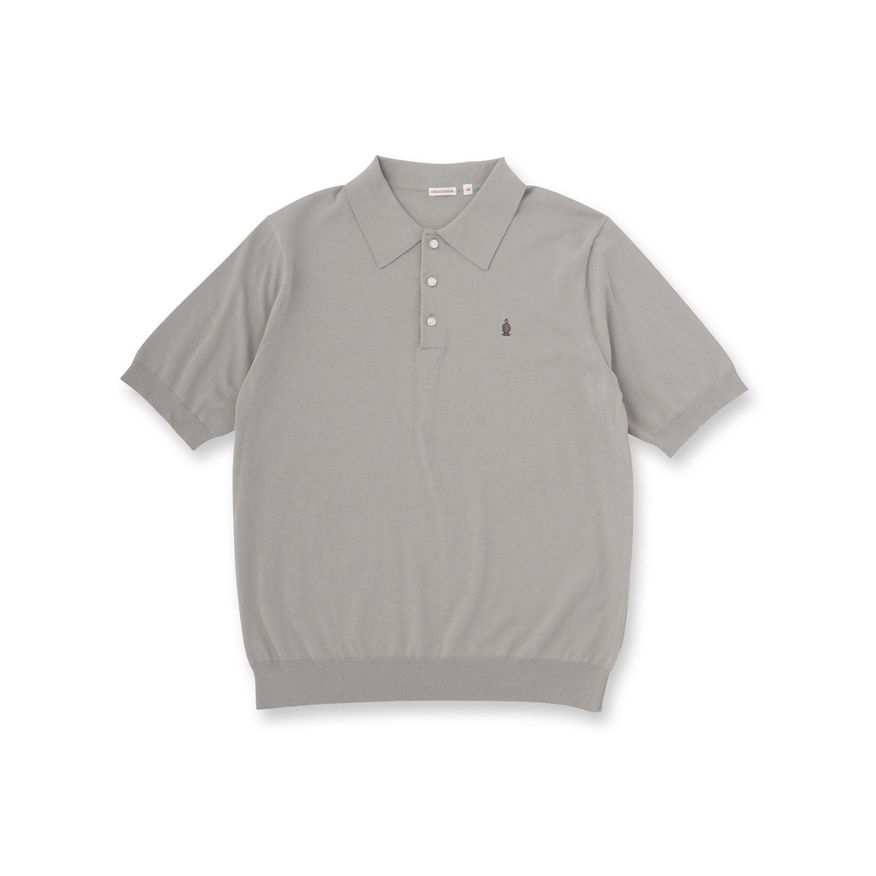 DRESSTERIOR「【ウォッシャブル】コットンシルク混 ニットポロシャツ」|ニット・セーター|