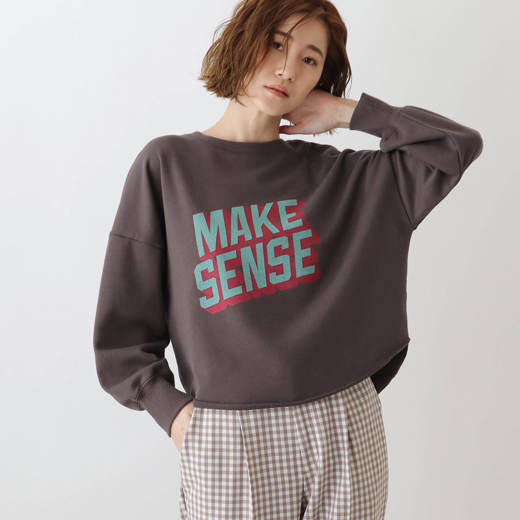 grove「EDWIN別注 ヴィンテージロゴ裏毛プルオーバー」|パーカー|スミクロ(015)