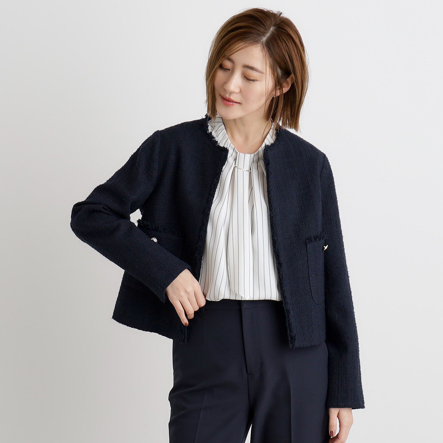 grove「マルチWAYボウタイブラウス」|シャツ・ブラウス|