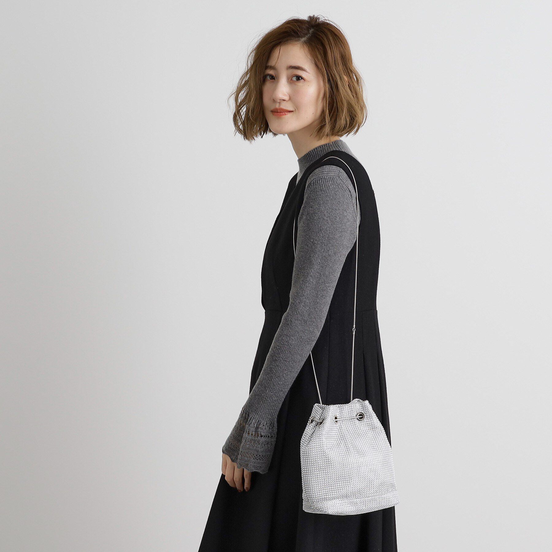 grove「アソートチェーン巾着ショルダー」|ショルダー・メッセンジャー|