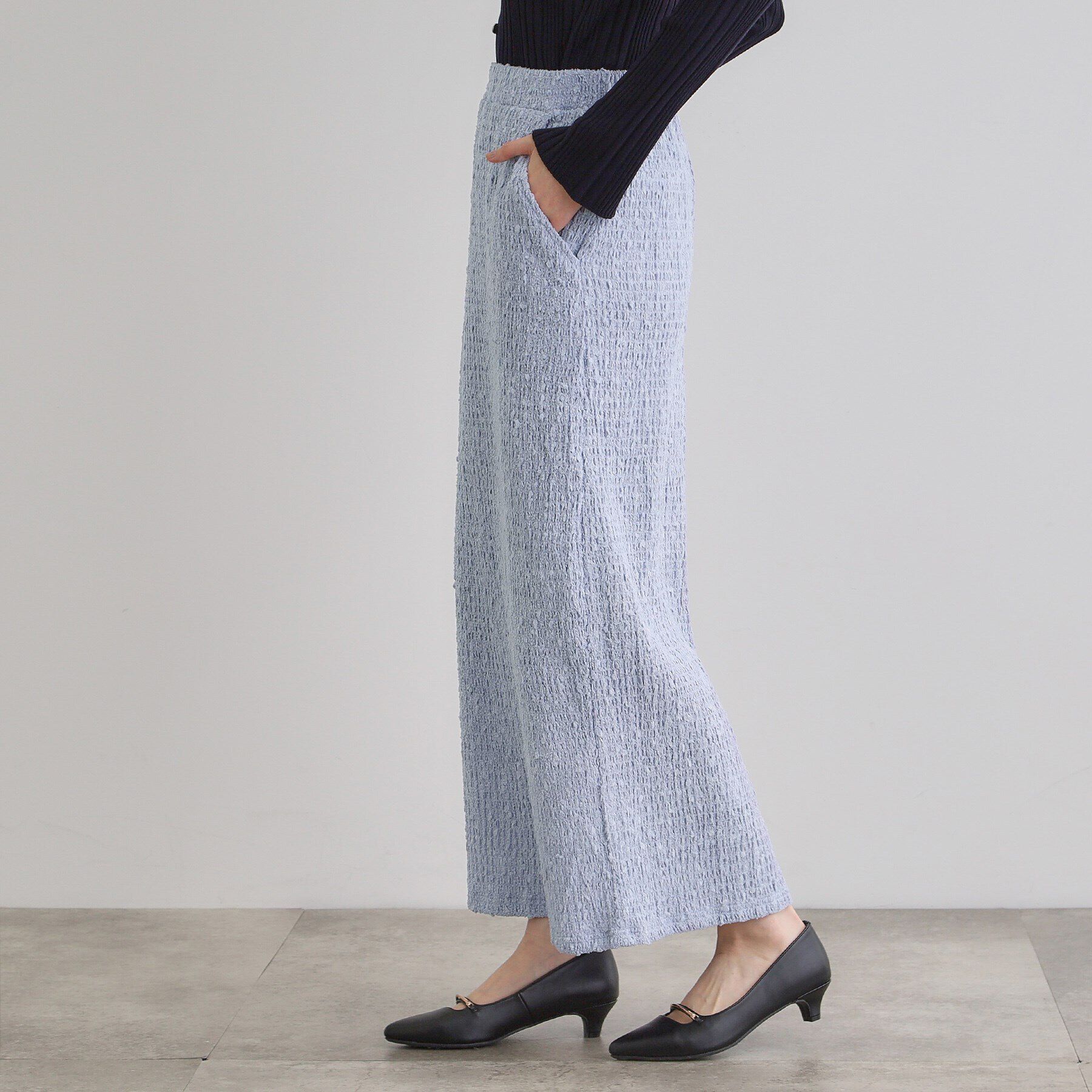 grove「シャーリングナロースカート」|スカート|