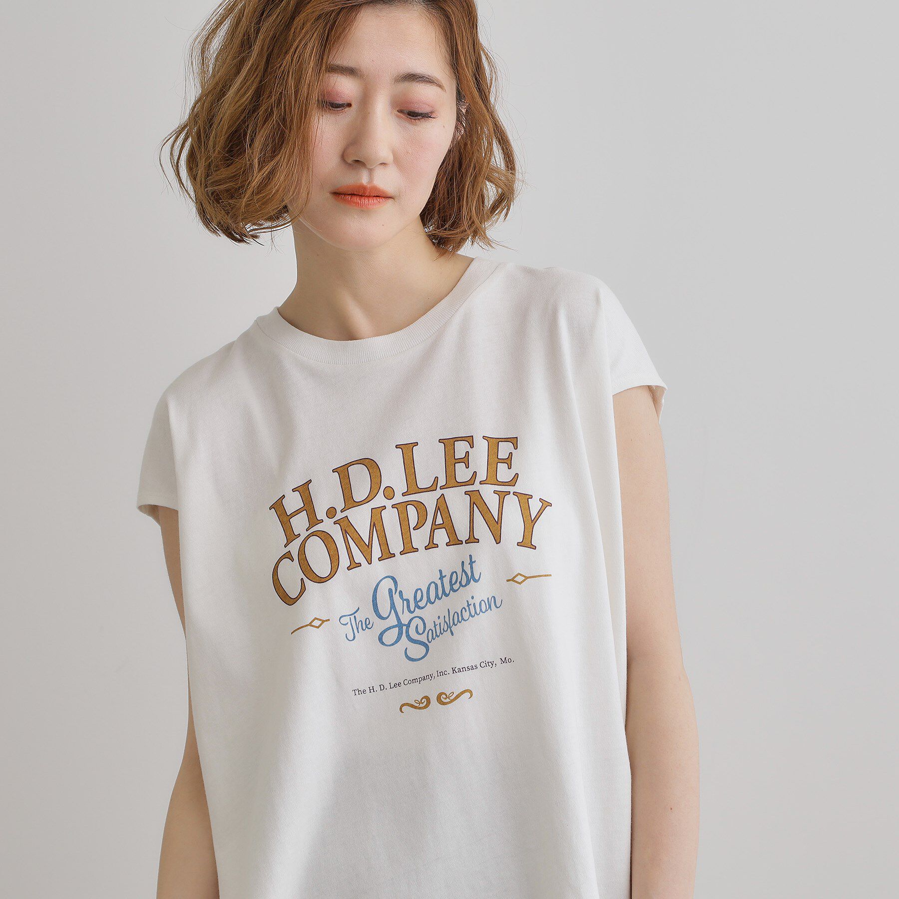 grove「【Lee&times;grove別注】PRINT　SLEEVELESS T-SHIRTS」|Tシャツ・カットソー|