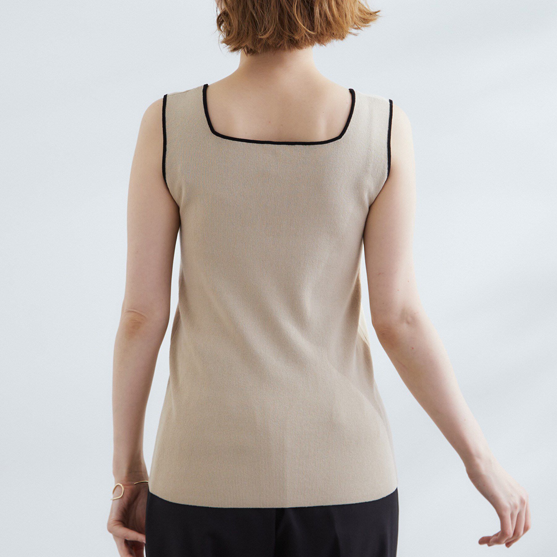grove「2WAYスクエアネックタンク」|キャミソール|
